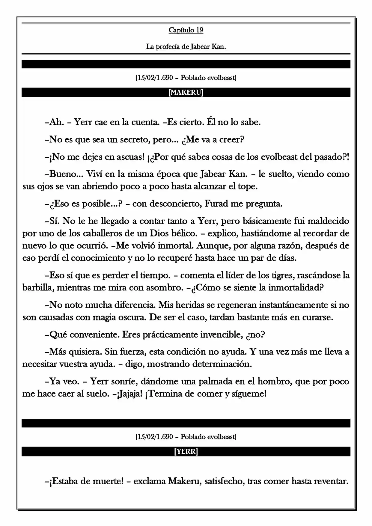 Monochrome Cross - Remade (Novela) - Capítulo 19 - Página 2 - LectorTMOo