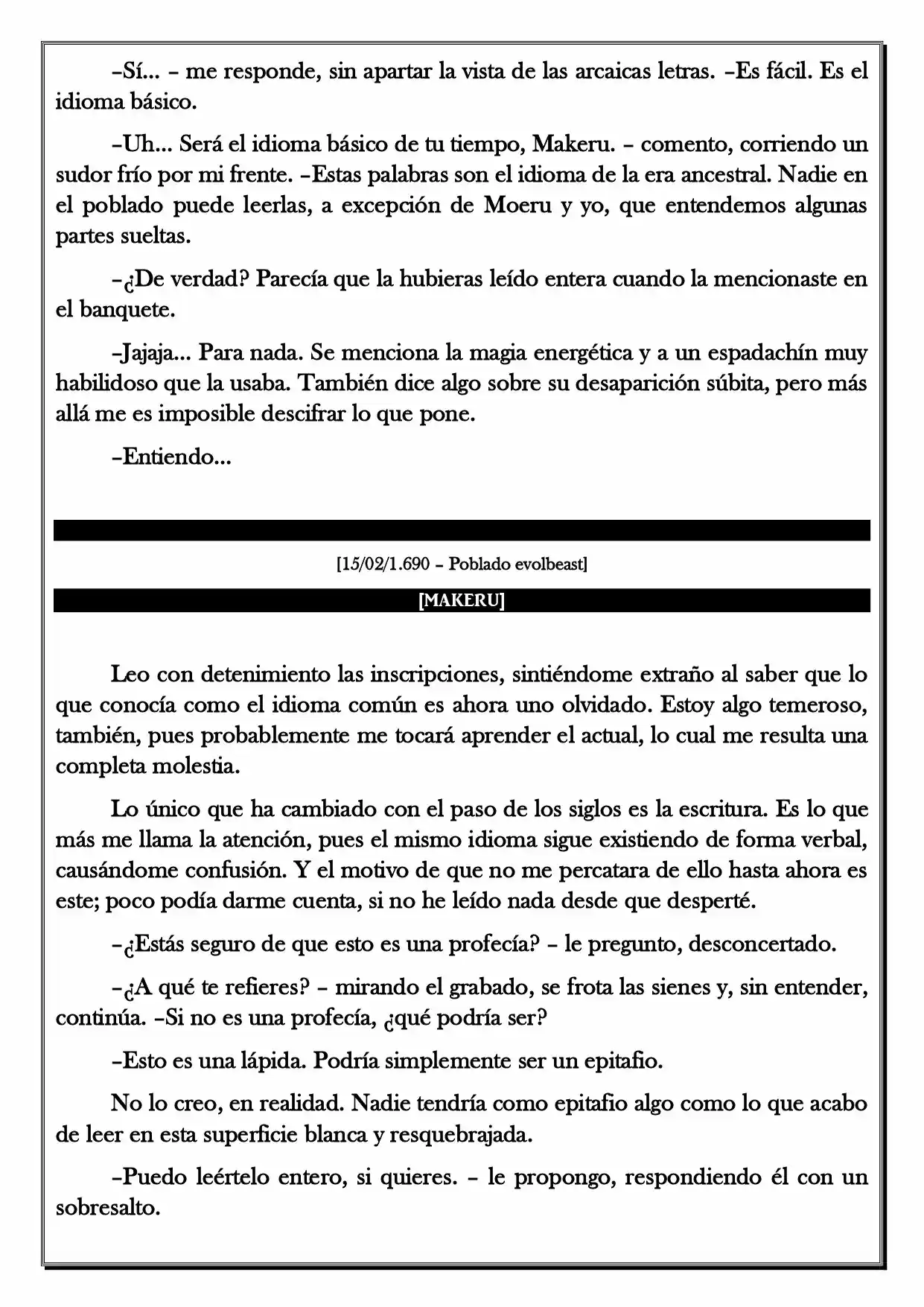 Monochrome Cross - Remade (Novela) - Capítulo 19 - Página 4 - LectorTMOo