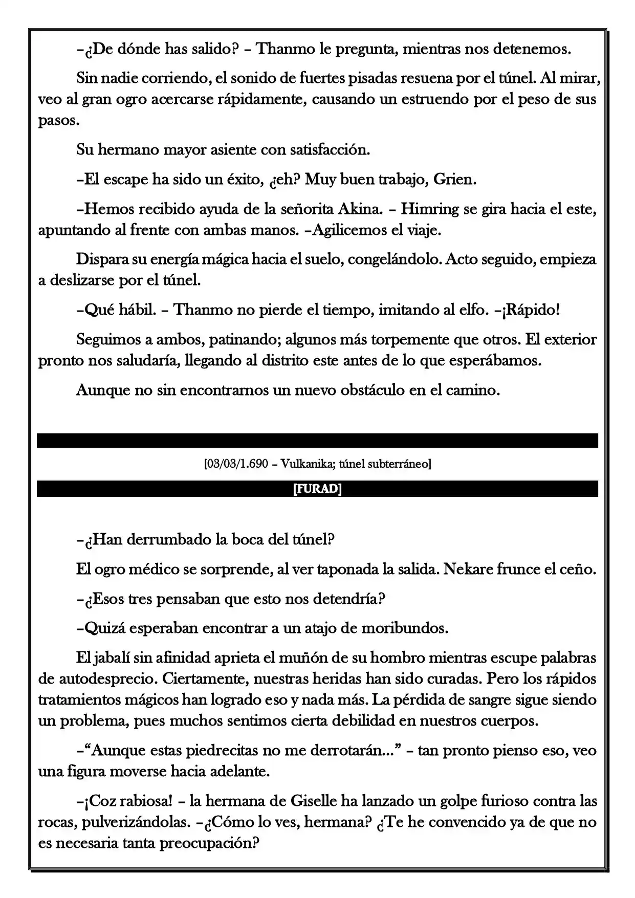 Monochrome Cross - Remade (Novela) - Capítulo 190 - Página 3 - LectorTMOo