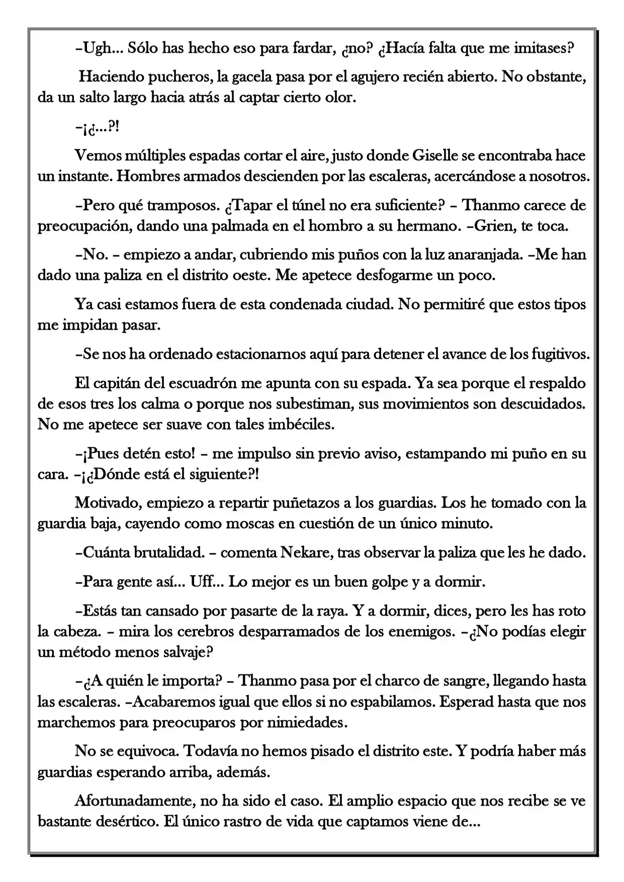 Monochrome Cross - Remade (Novela) - Capítulo 190 - Página 4 - LectorTMOo