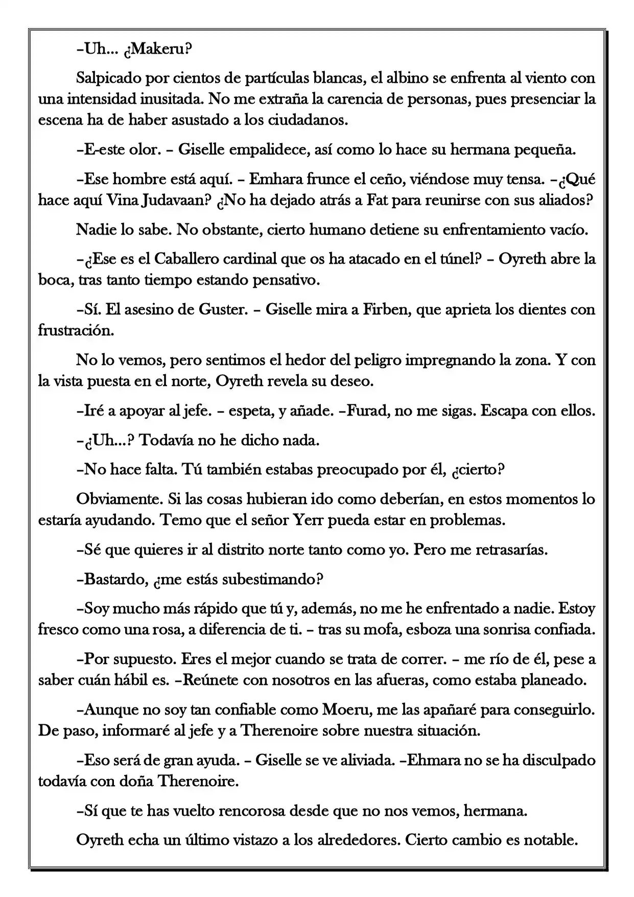 Monochrome Cross - Remade (Novela) - Capítulo 190 - Página 5 - LectorTMOo