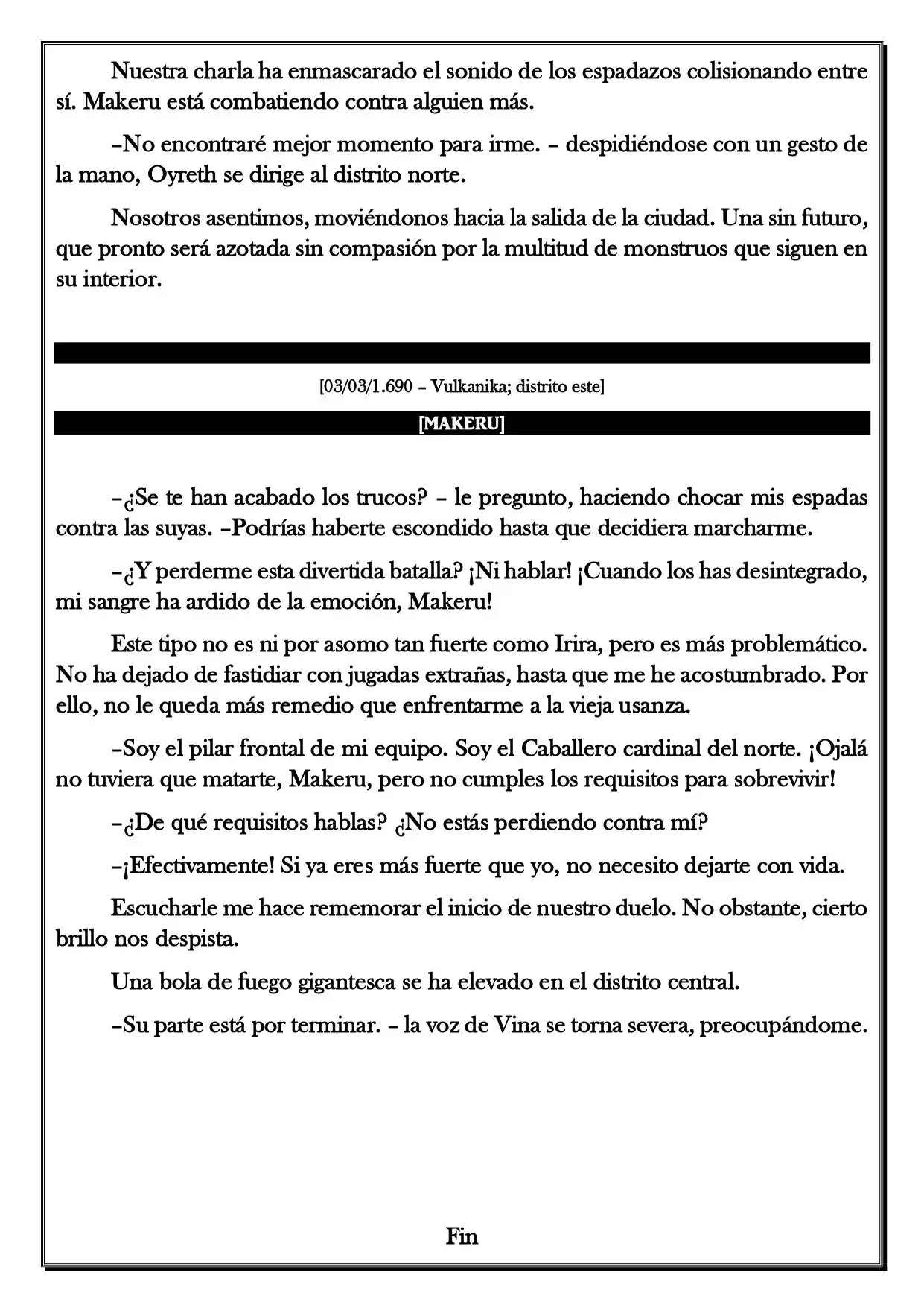 Monochrome Cross - Remade (Novela) - Capítulo 190 - Página 6 - LectorTMOo