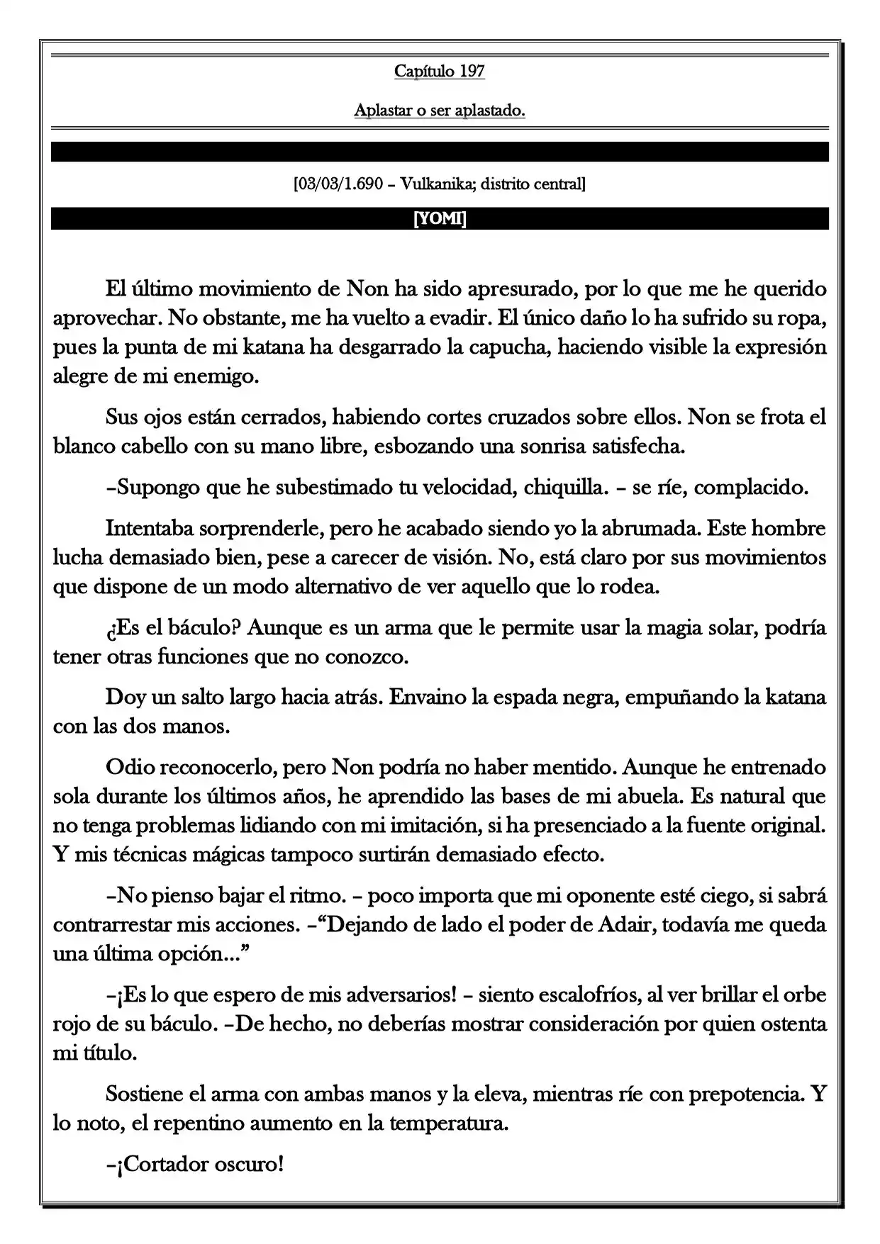 Monochrome Cross - Remade (Novela) - Capítulo 197 - Página 2 - LectorTMOo