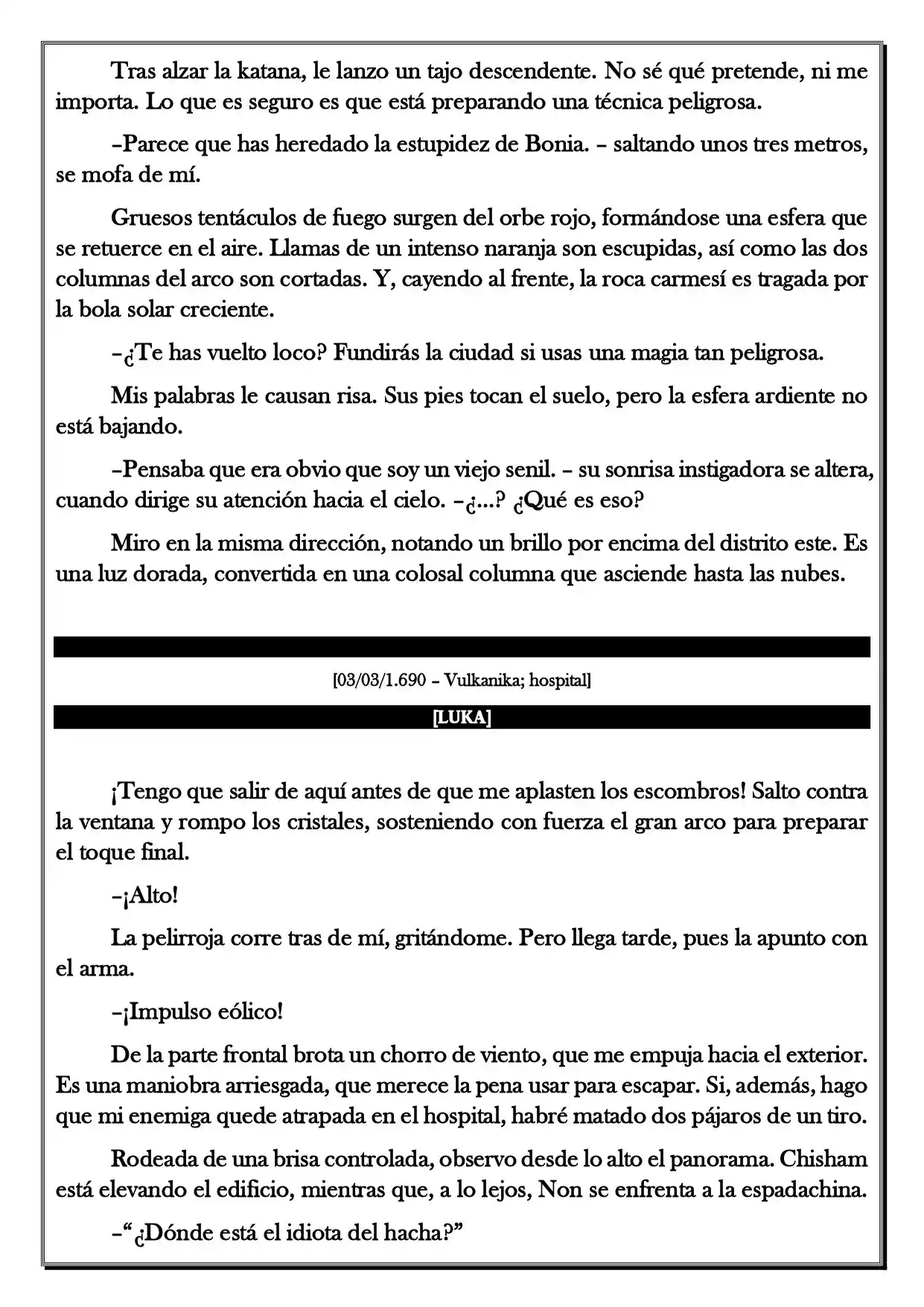 Monochrome Cross - Remade (Novela) - Capítulo 197 - Página 3 - LectorTMOo