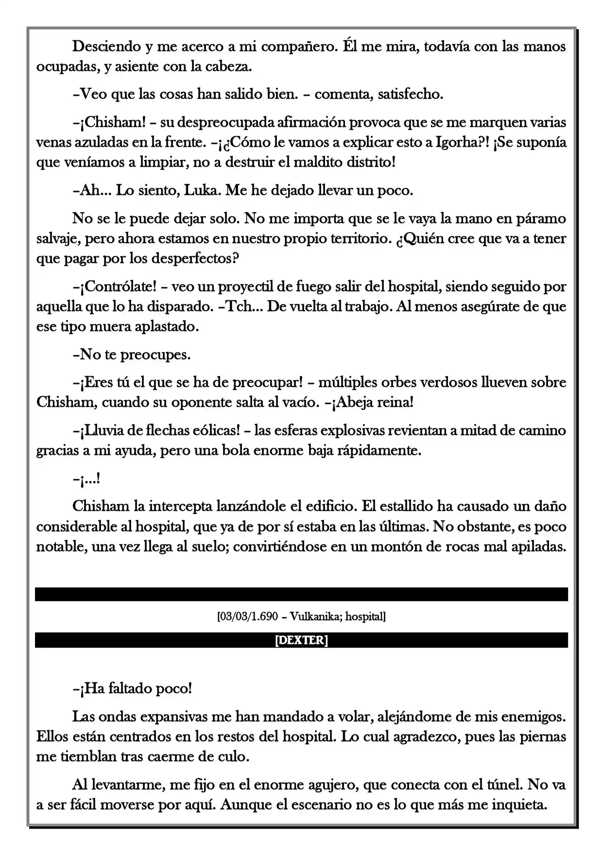 Monochrome Cross - Remade (Novela) - Capítulo 197 - Página 4 - LectorTMOo