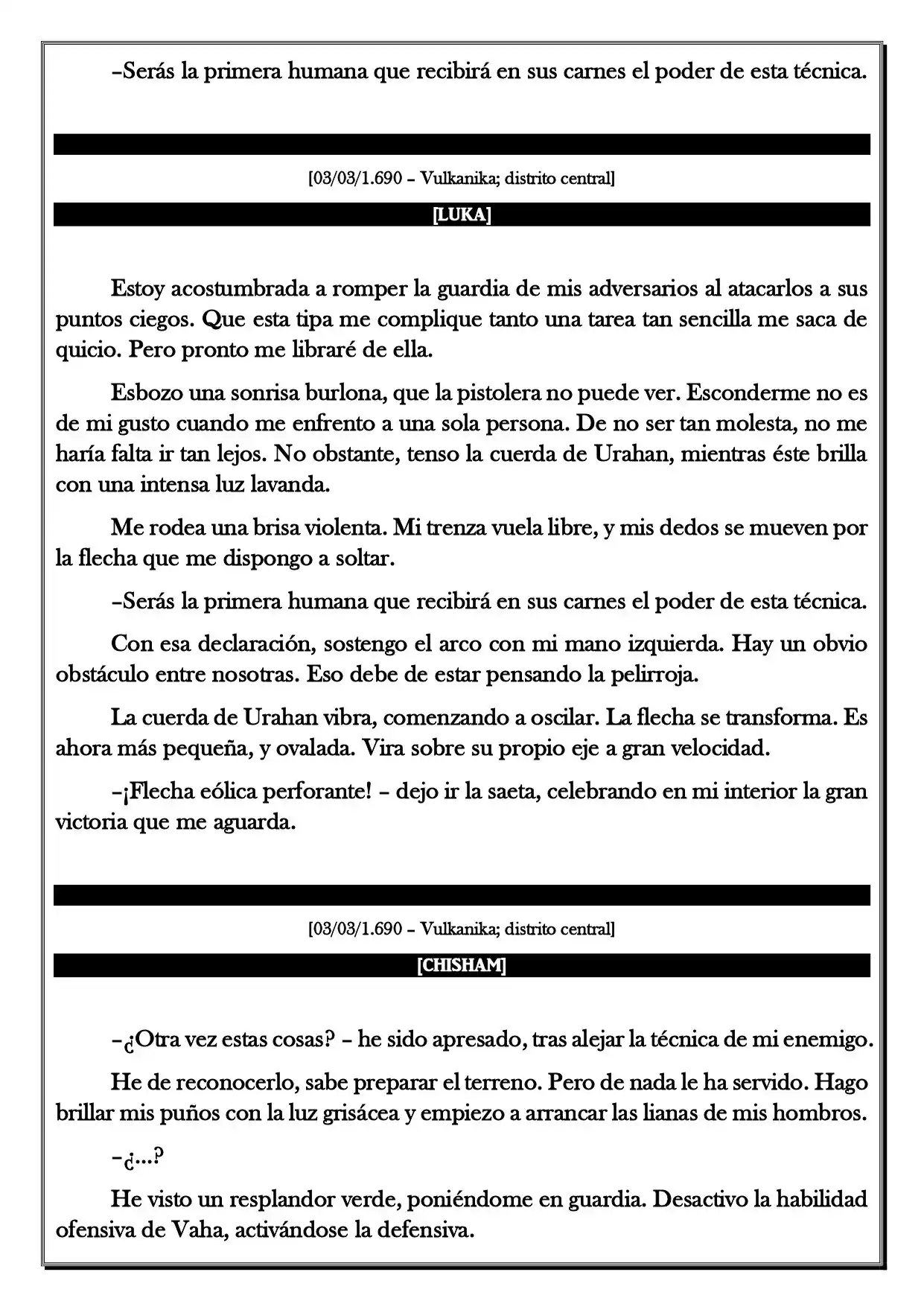 Monochrome Cross - Remade (Novela) - Capítulo 198 - Página 3 - LectorTMOo