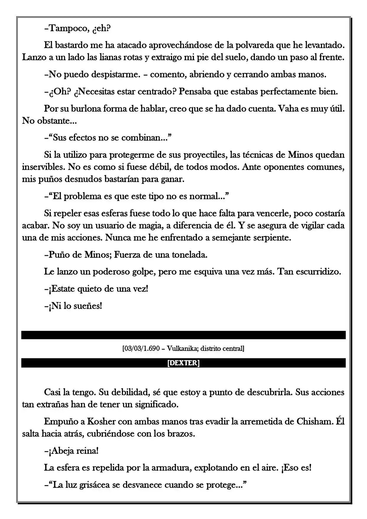 Monochrome Cross - Remade (Novela) - Capítulo 198 - Página 4 - LectorTMOo