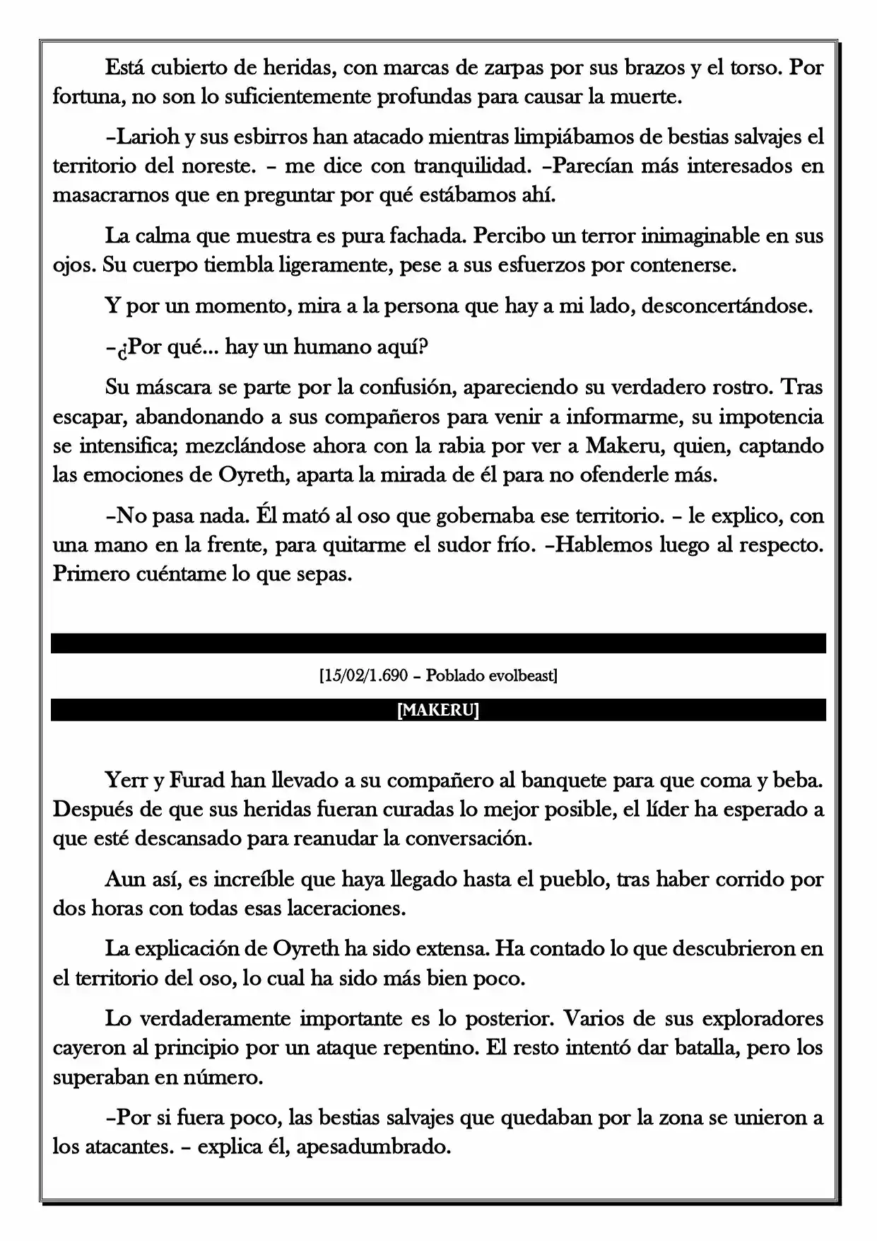 Monochrome Cross - Remade (Novela) - Capítulo 20 - Página 3 - LectorTMOo