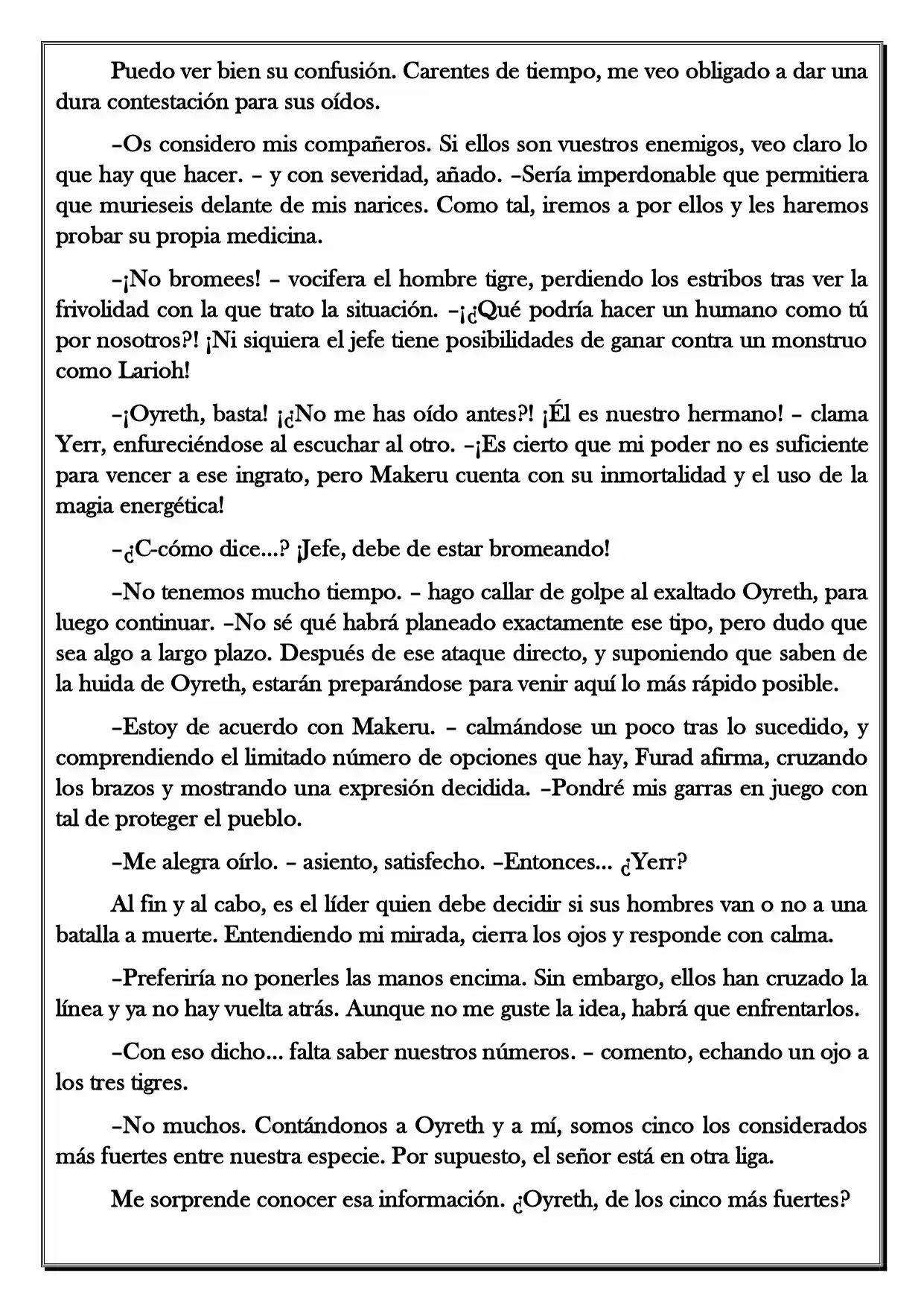 Monochrome Cross - Remade (Novela) - Capítulo 20 - Página 5 - LectorTMOo