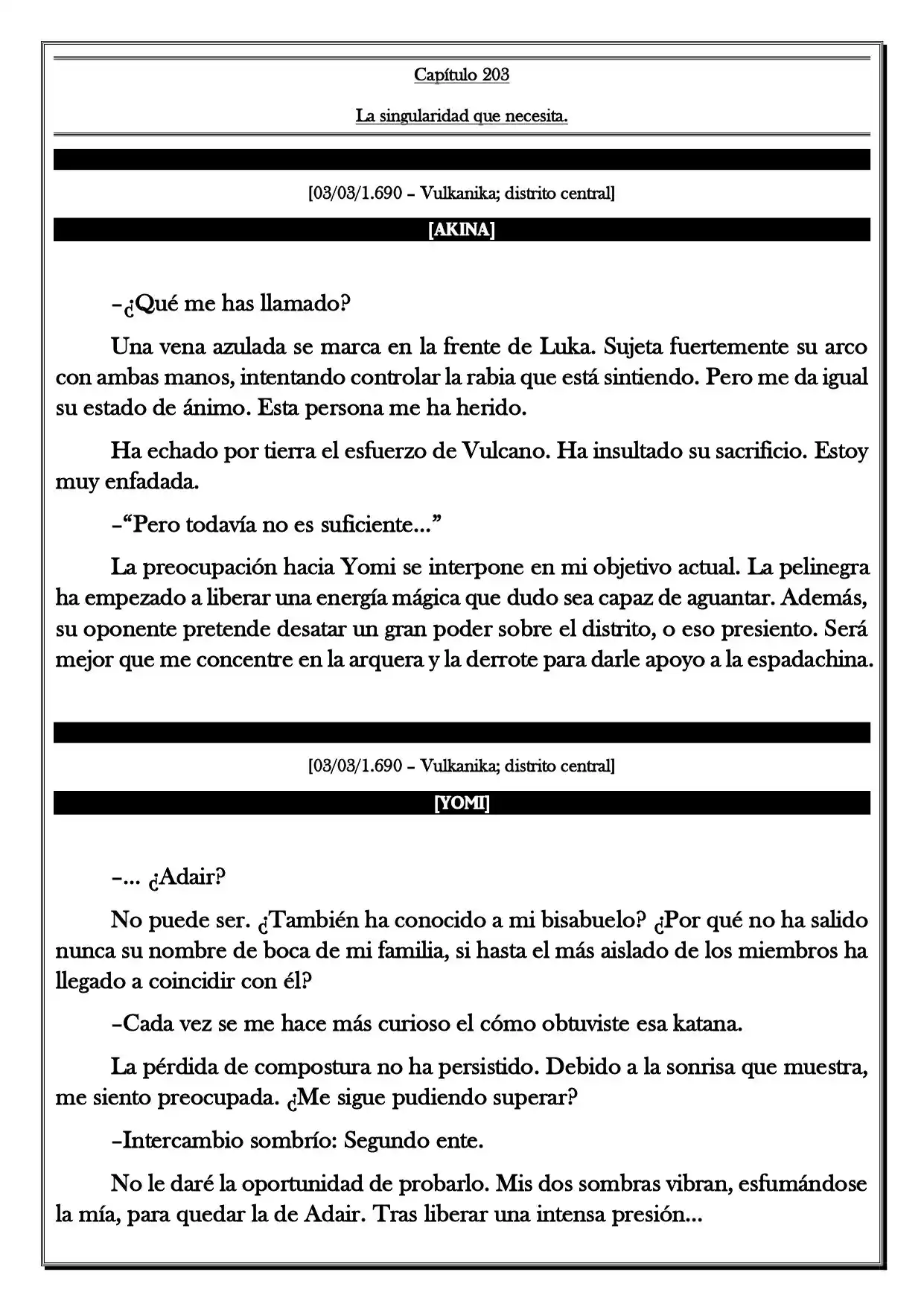Monochrome Cross - Remade (Novela) - Capítulo 203 - Página 2 - LectorTMOo