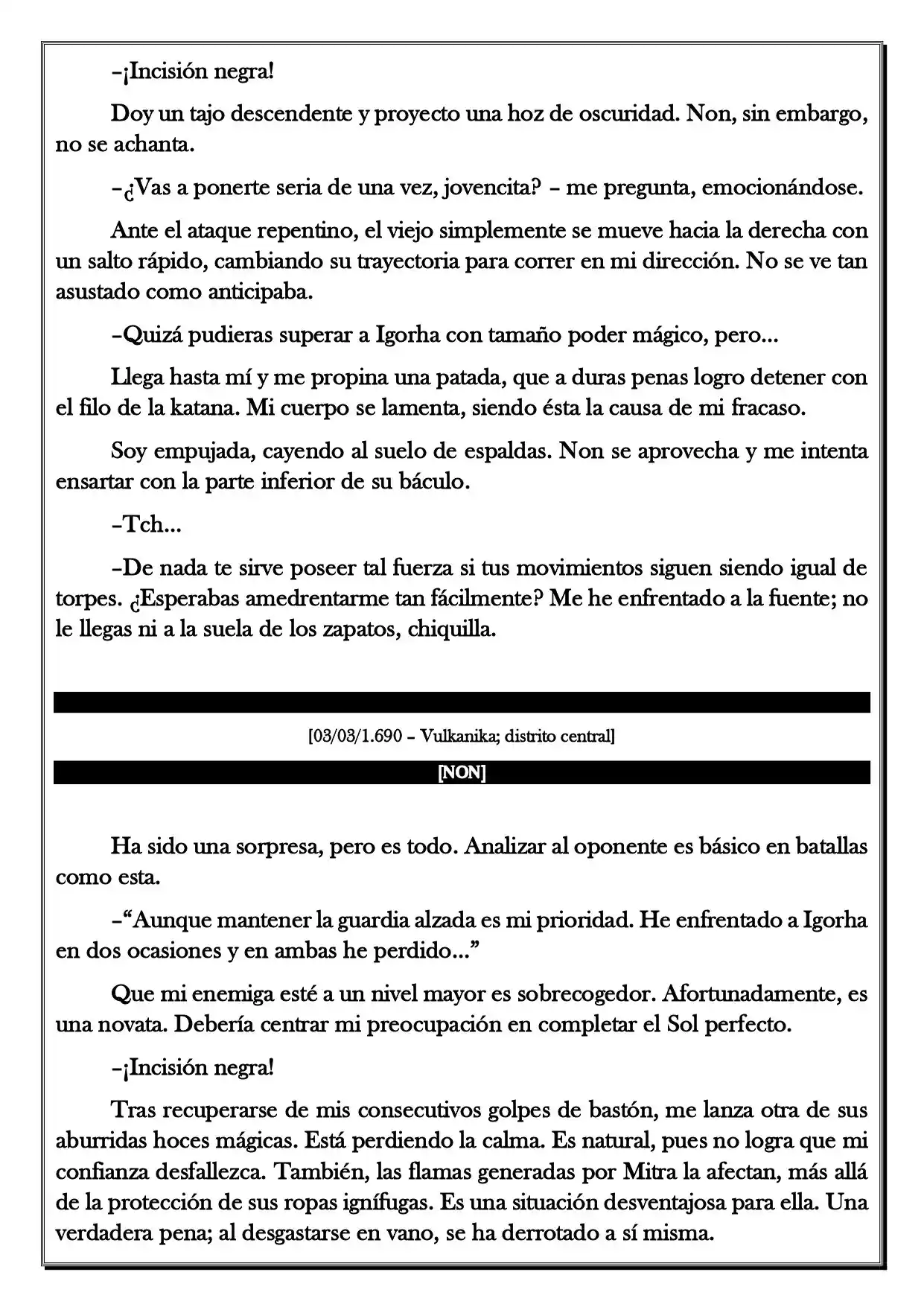 Monochrome Cross - Remade (Novela) - Capítulo 203 - Página 3 - LectorTMOo