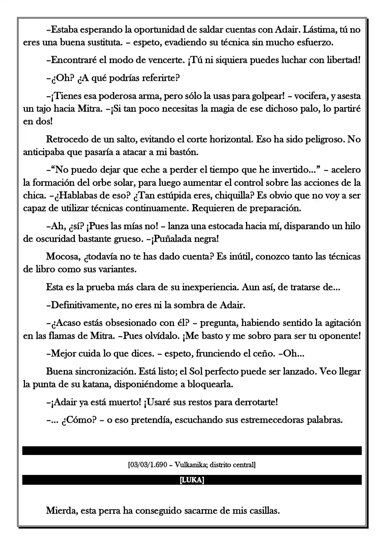 Monochrome Cross - Remade (Novela) - Capítulo 203 - Página 4 - LectorTMOo