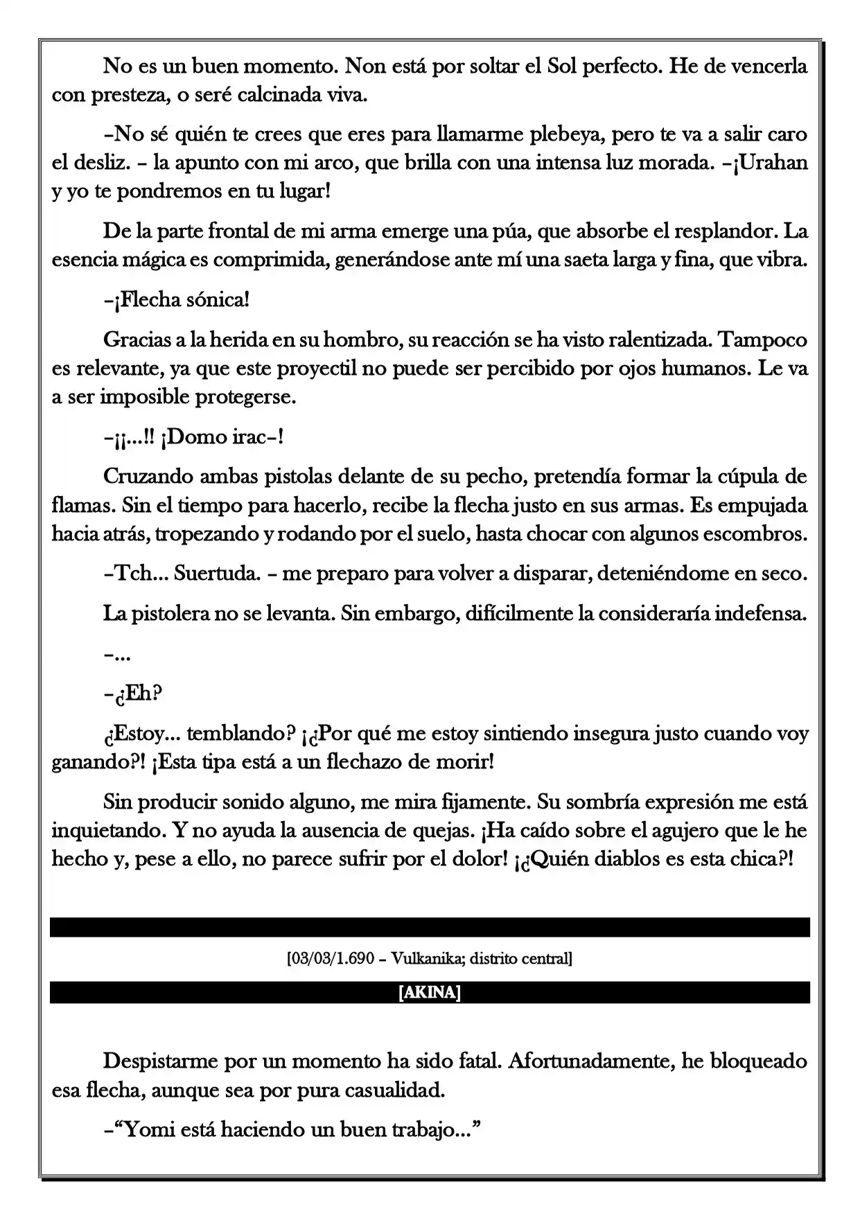 Monochrome Cross - Remade (Novela) - Capítulo 203 - Página 5 - LectorTMOo