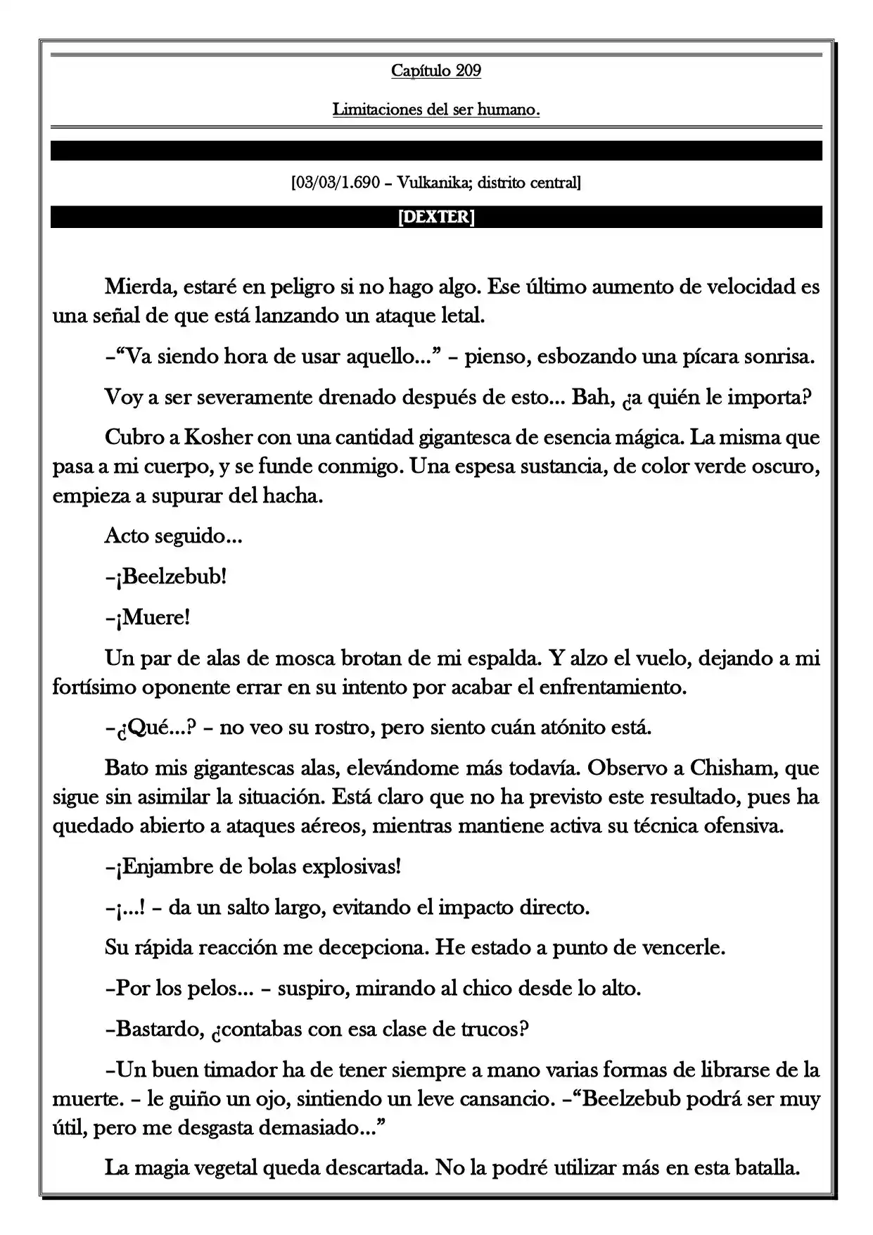 Monochrome Cross - Remade (Novela) - Capítulo 209 - Página 2 - LectorTMOo
