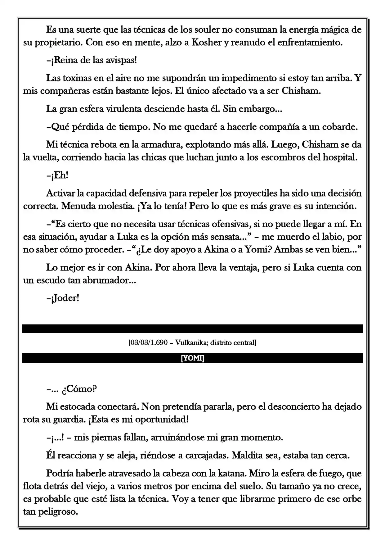 Monochrome Cross - Remade (Novela) - Capítulo 209 - Página 3 - LectorTMOo