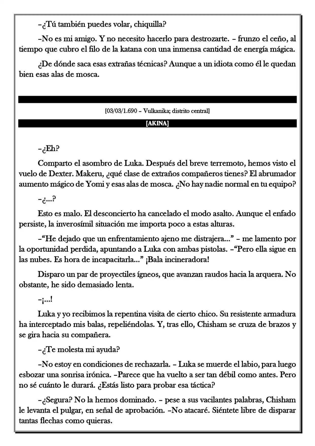 Monochrome Cross - Remade (Novela) - Capítulo 209 - Página 5 - LectorTMOo