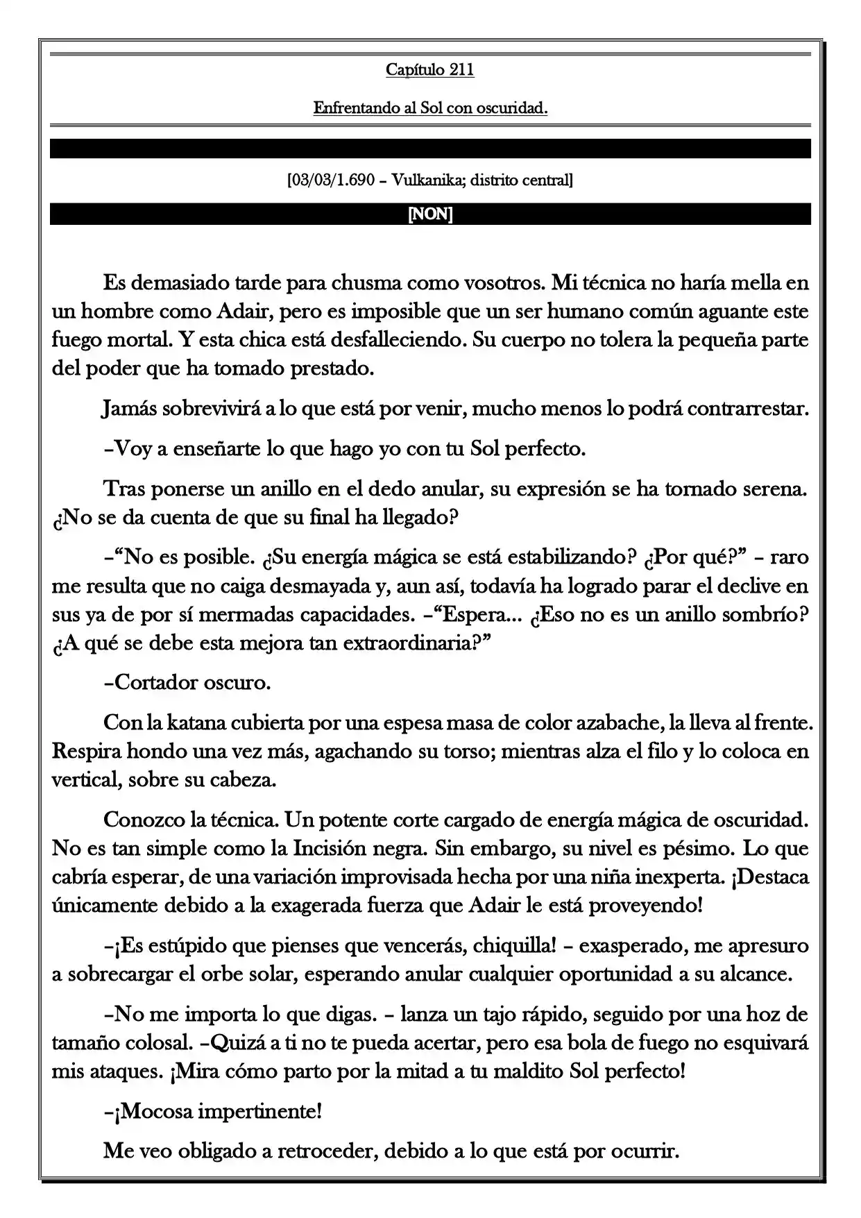 Monochrome Cross - Remade (Novela) - Capítulo 211 - Página 2 - LectorTMOo
