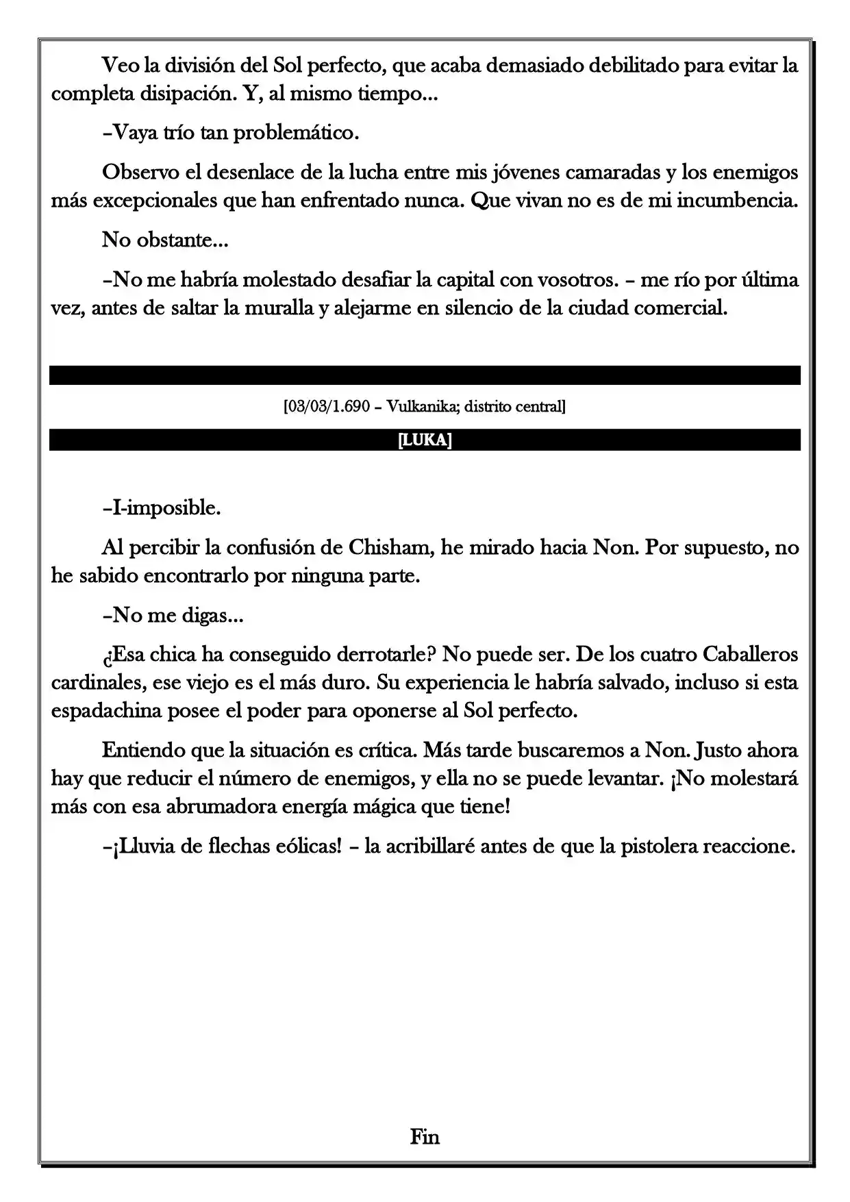 Monochrome Cross - Remade (Novela) - Capítulo 211 - Página 6 - LectorTMOo