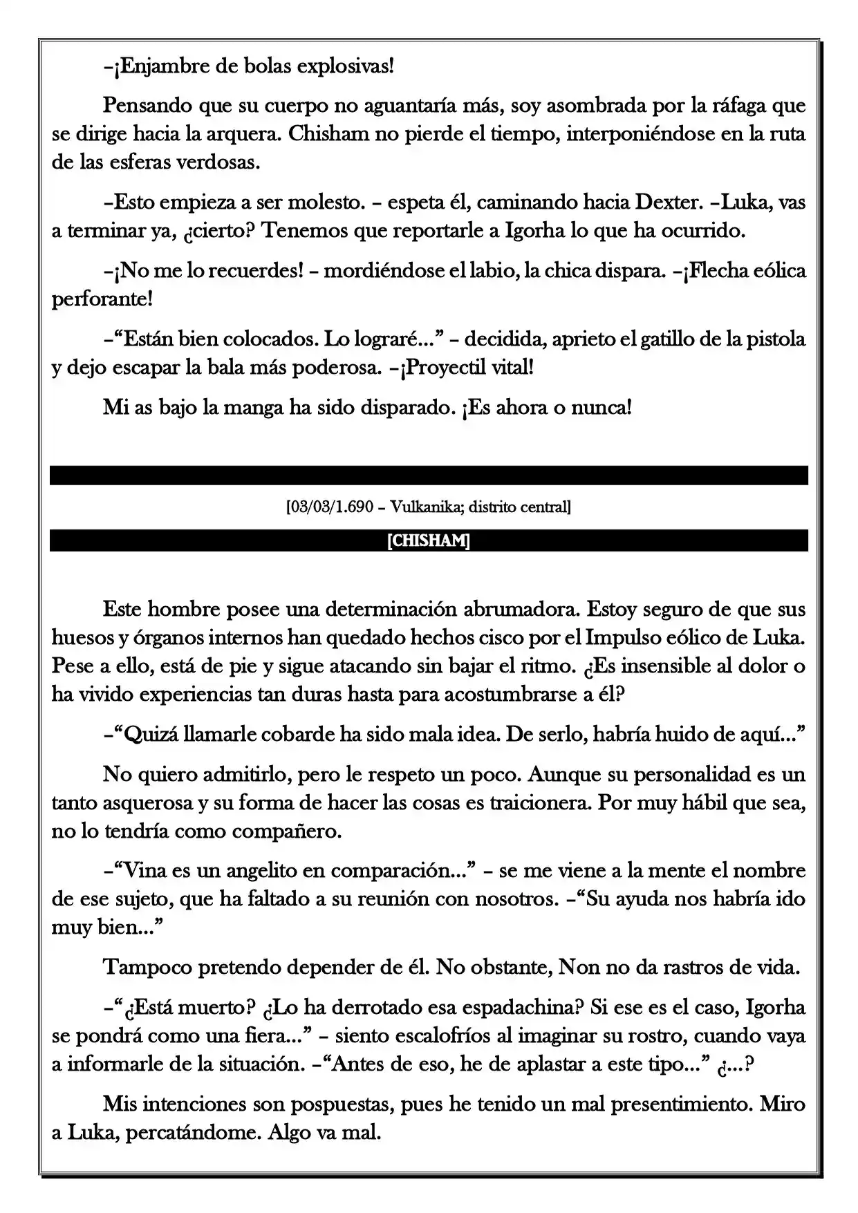 Monochrome Cross - Remade (Novela) - Capítulo 212 - Página 3 - LectorTMOo