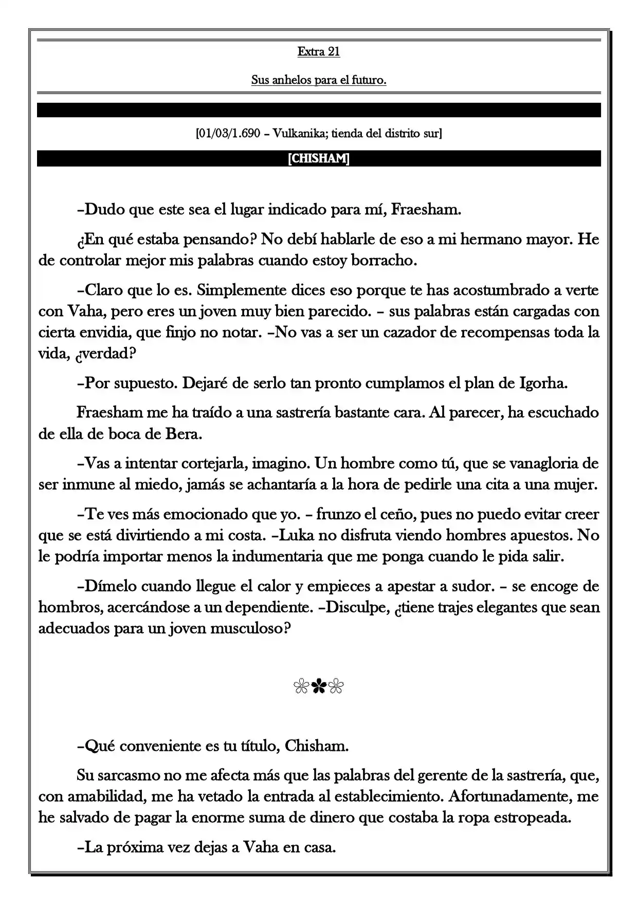 Monochrome Cross - Remade (Novela) - Capítulo 214.51 - Página 2 - LectorTMOo