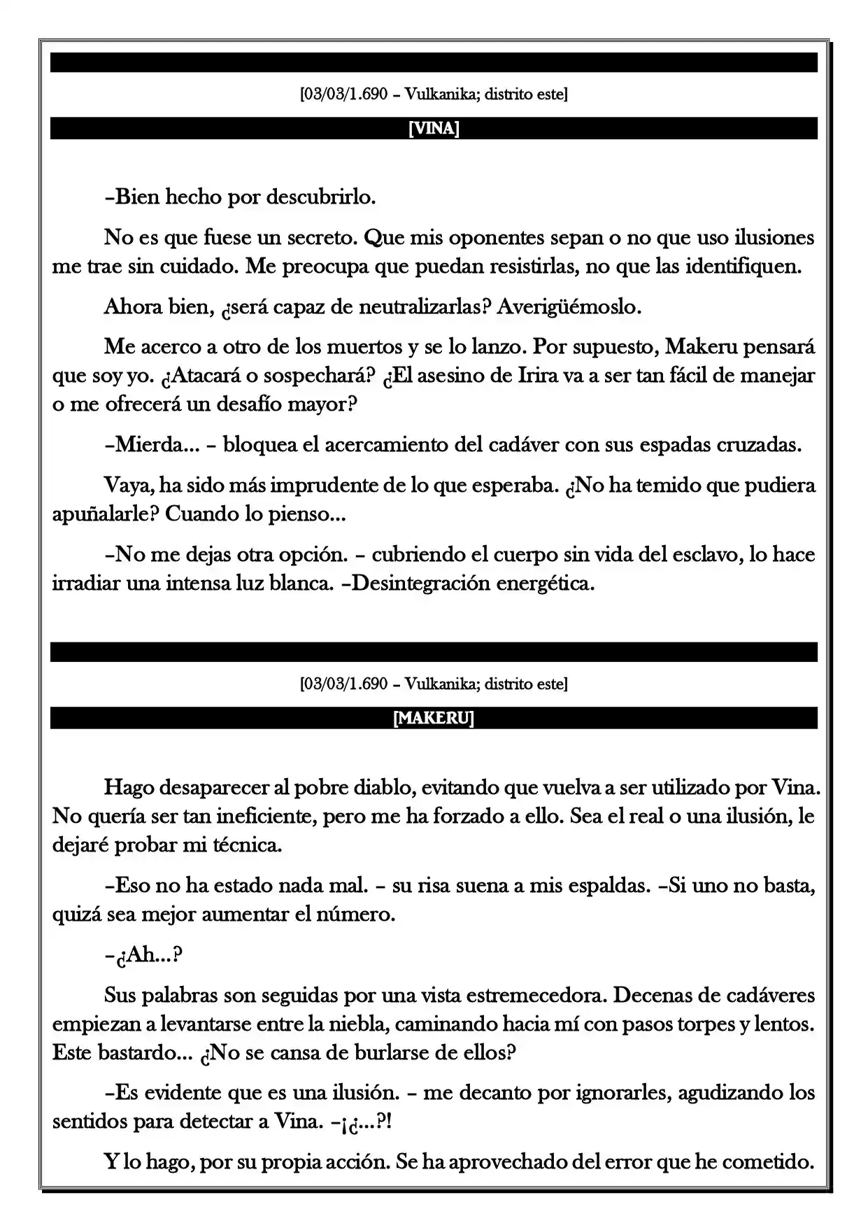 Monochrome Cross - Remade (Novela) - Capítulo 215 - Página 3 - LectorTMOo