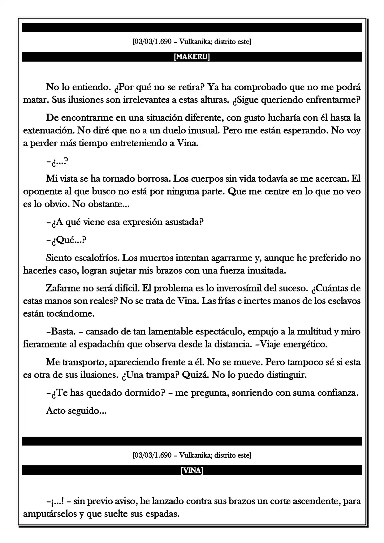 Monochrome Cross - Remade (Novela) - Capítulo 215 - Página 5 - LectorTMOo