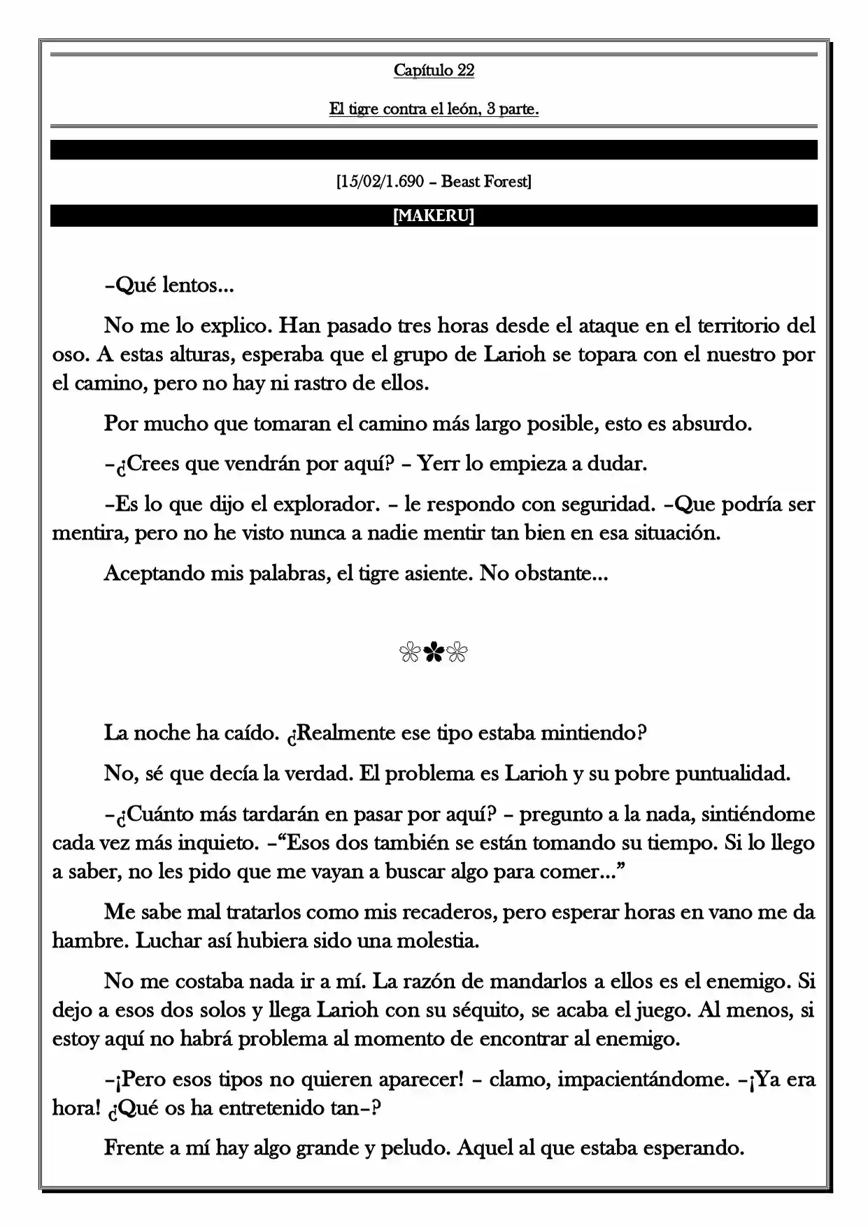 Monochrome Cross - Remade (Novela) - Capítulo 22 - Página 2 - LectorTMOo
