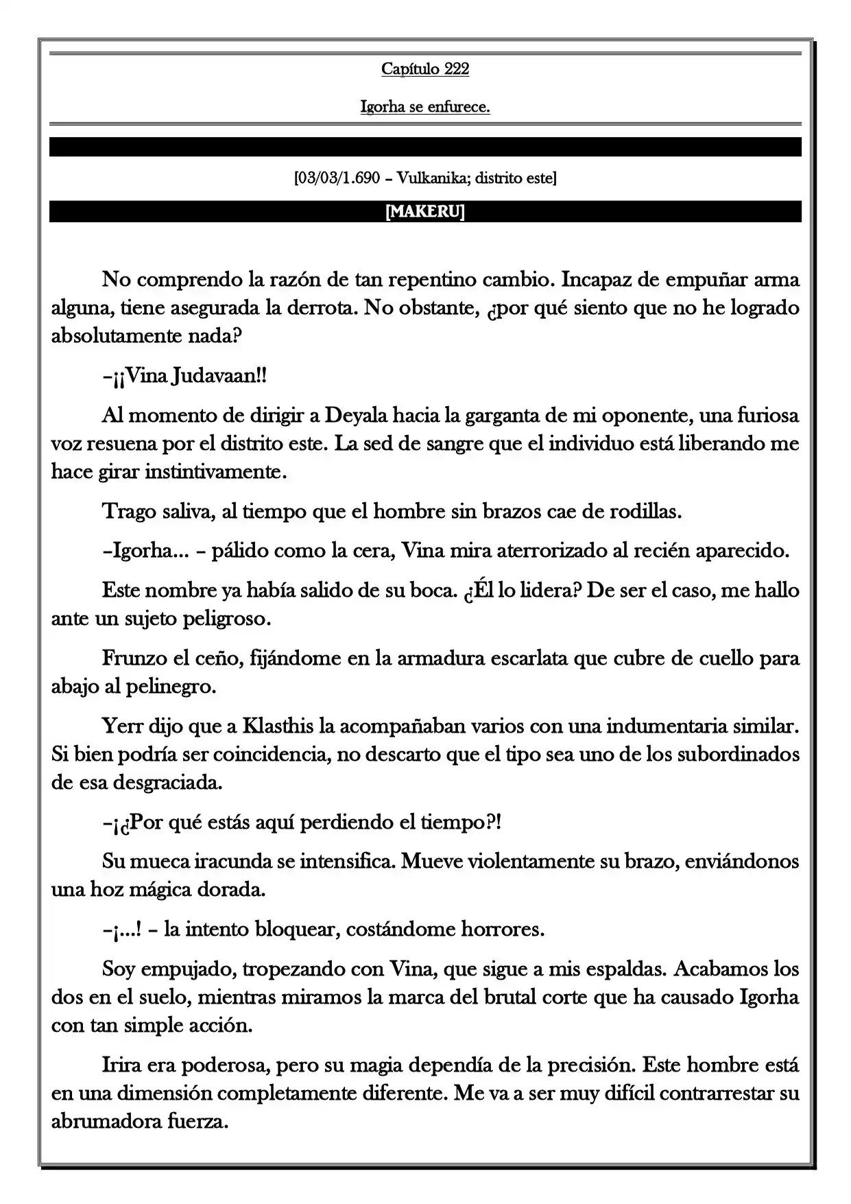 Monochrome Cross - Remade (Novela) - Capítulo 222 - Página 2 - LectorTMOo