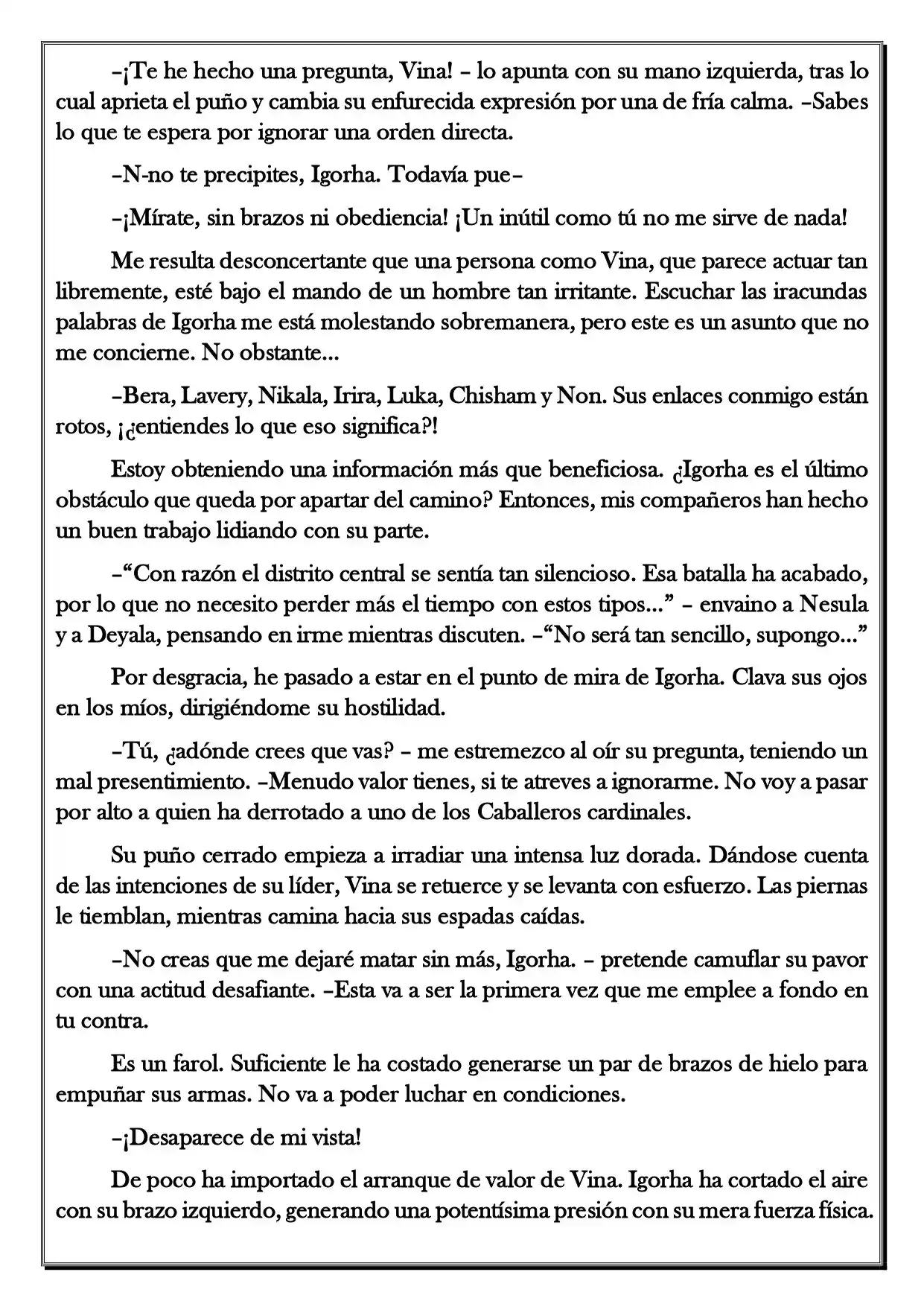 Monochrome Cross - Remade (Novela) - Capítulo 222 - Página 3 - LectorTMOo