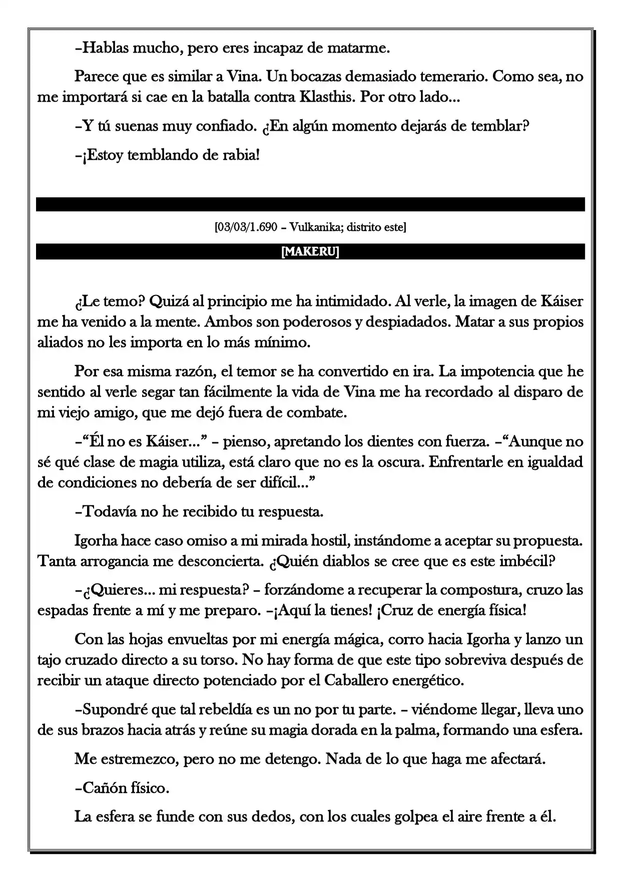 Monochrome Cross - Remade (Novela) - Capítulo 222 - Página 5 - LectorTMOo