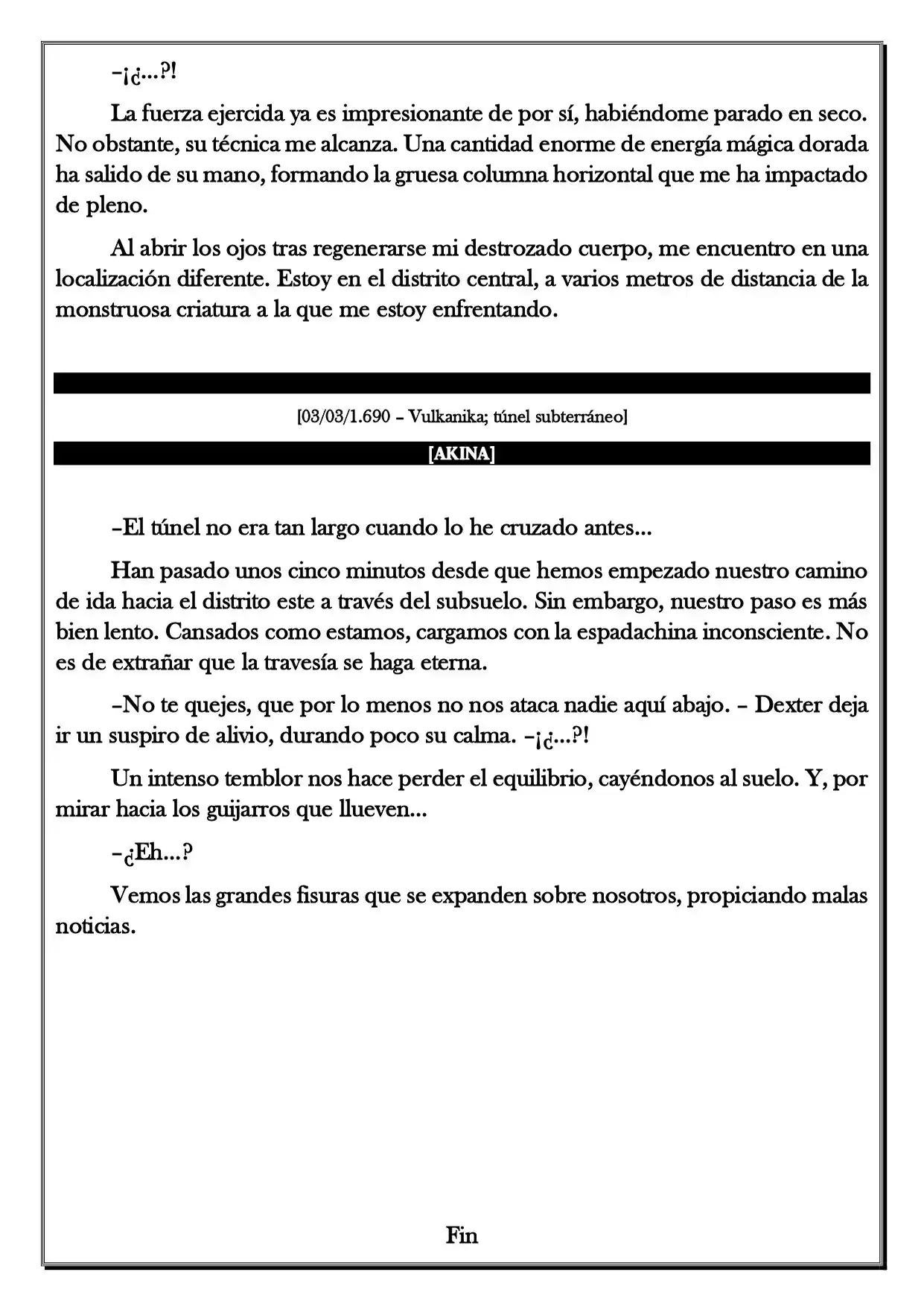 Monochrome Cross - Remade (Novela) - Capítulo 222 - Página 6 - LectorTMOo