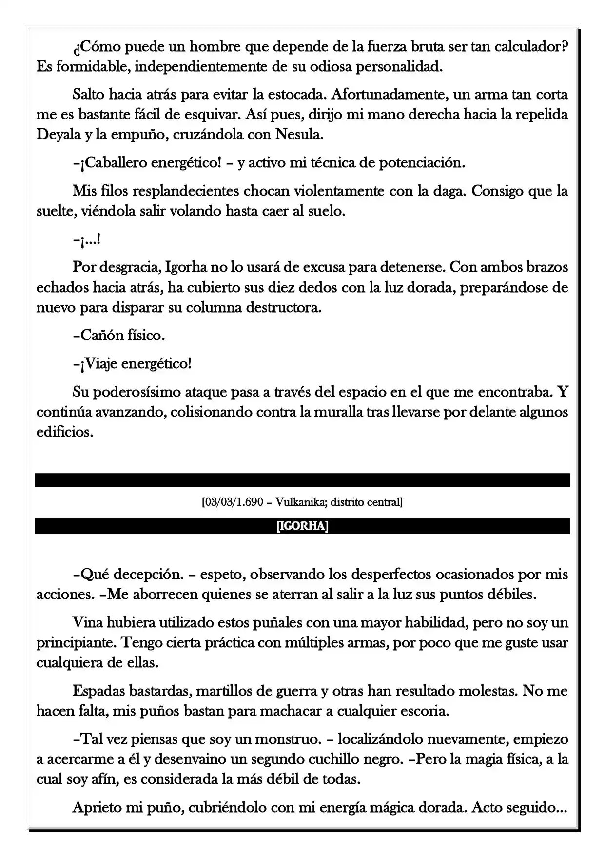 Monochrome Cross - Remade (Novela) - Capítulo 224 - Página 3 - LectorTMOo