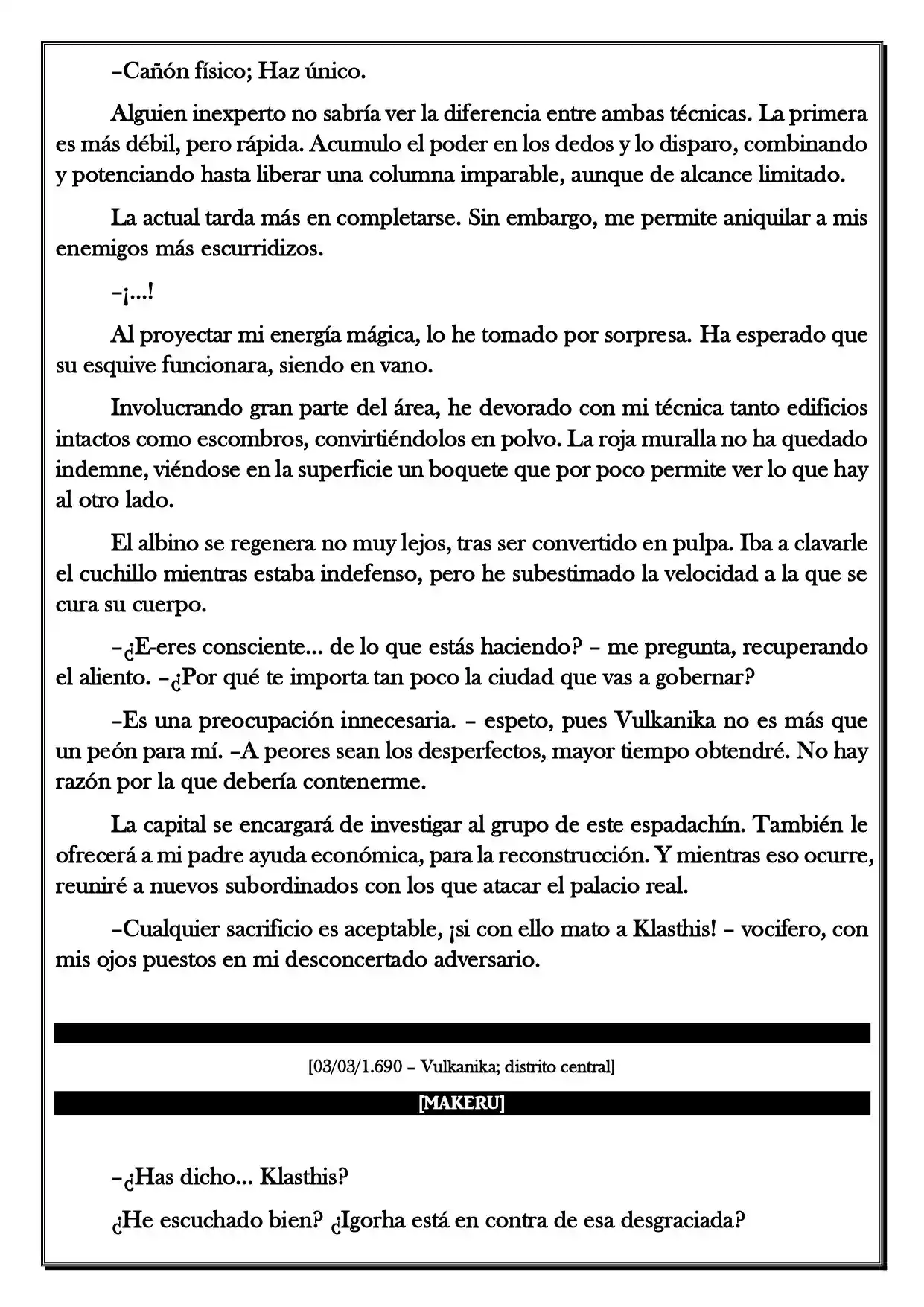 Monochrome Cross - Remade (Novela) - Capítulo 224 - Página 4 - LectorTMOo