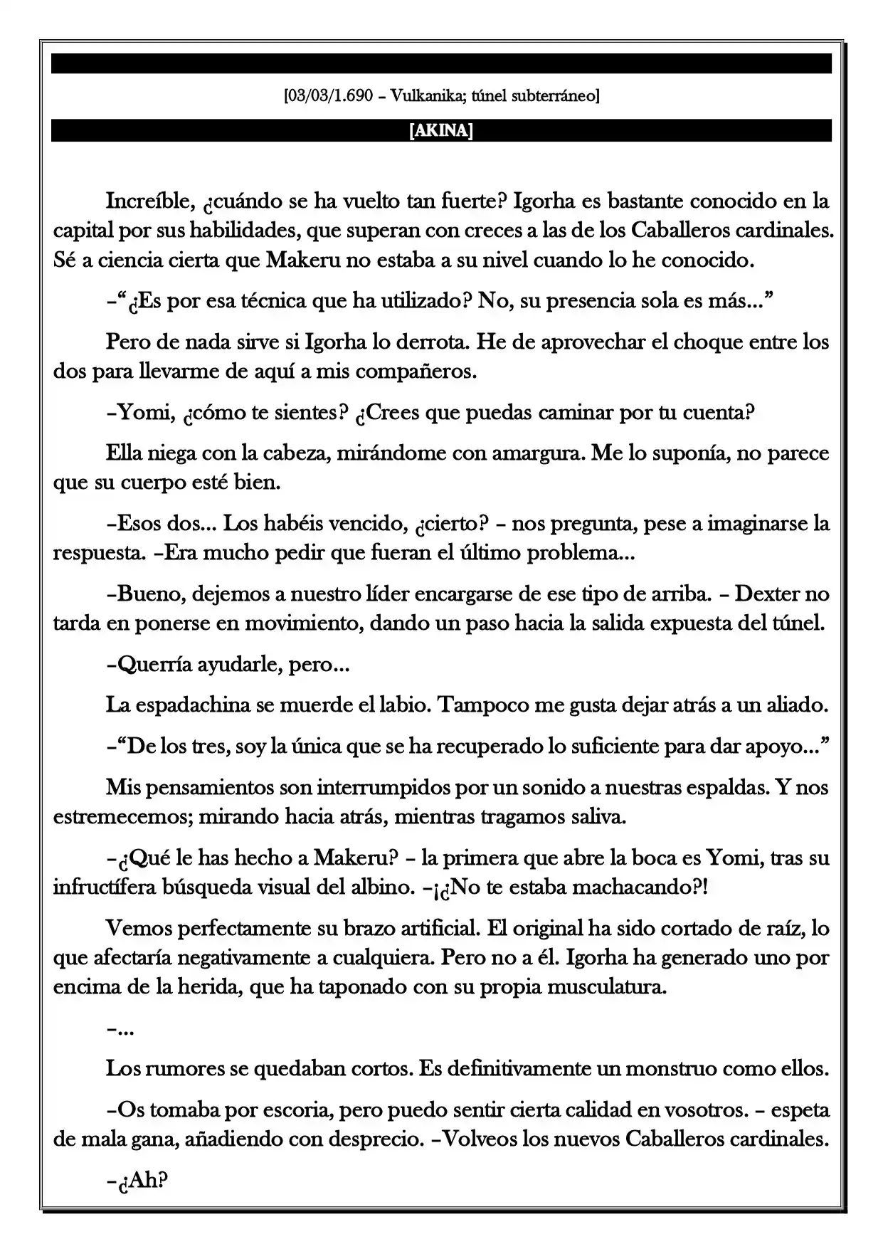 Monochrome Cross - Remade (Novela) - Capítulo 225 - Página 4 - LectorTMOo