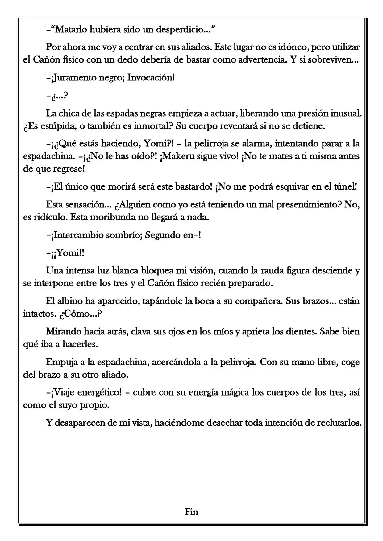 Monochrome Cross - Remade (Novela) - Capítulo 225 - Página 6 - LectorTMOo