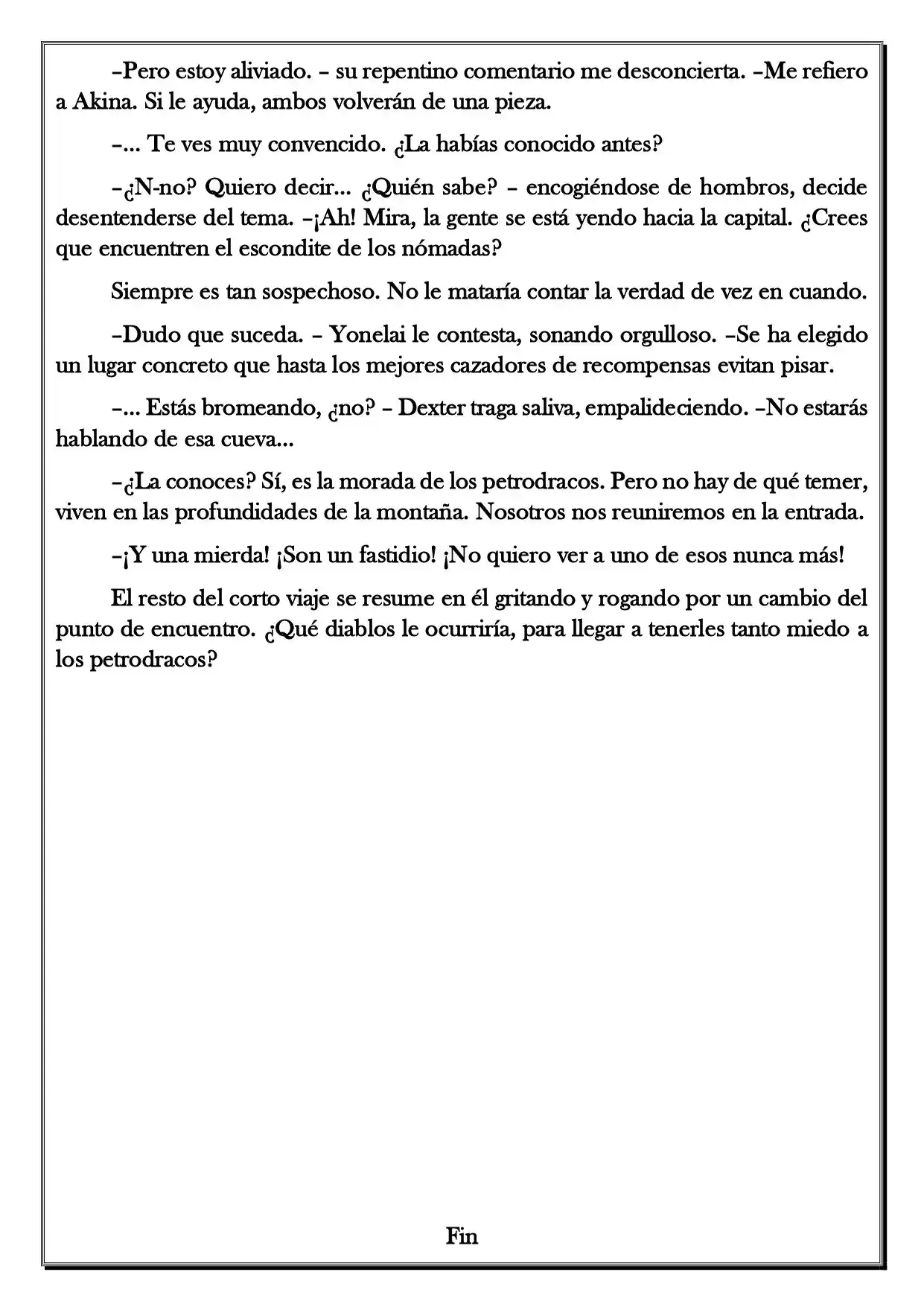 Monochrome Cross - Remade (Novela) - Capítulo 226.51 - Página 3 - LectorTMOo