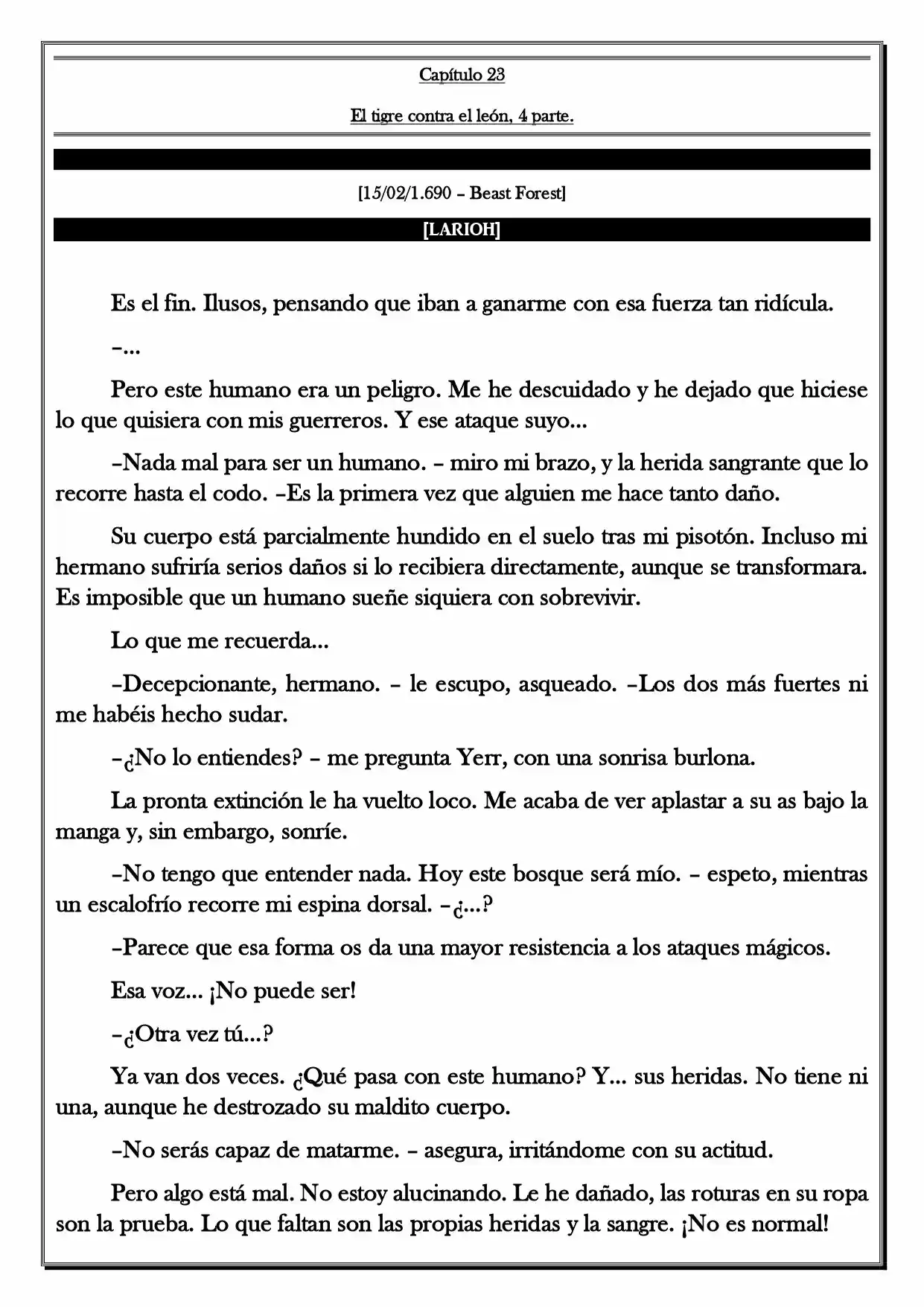 Monochrome Cross - Remade (Novela) - Capítulo 23 - Página 2 - LectorTMOo