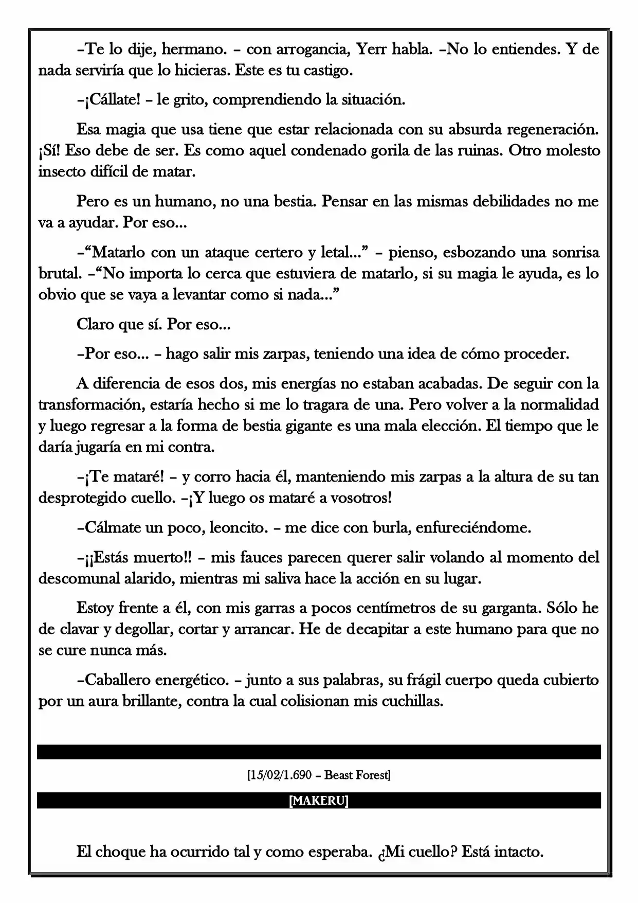 Monochrome Cross - Remade (Novela) - Capítulo 23 - Página 3 - LectorTMOo