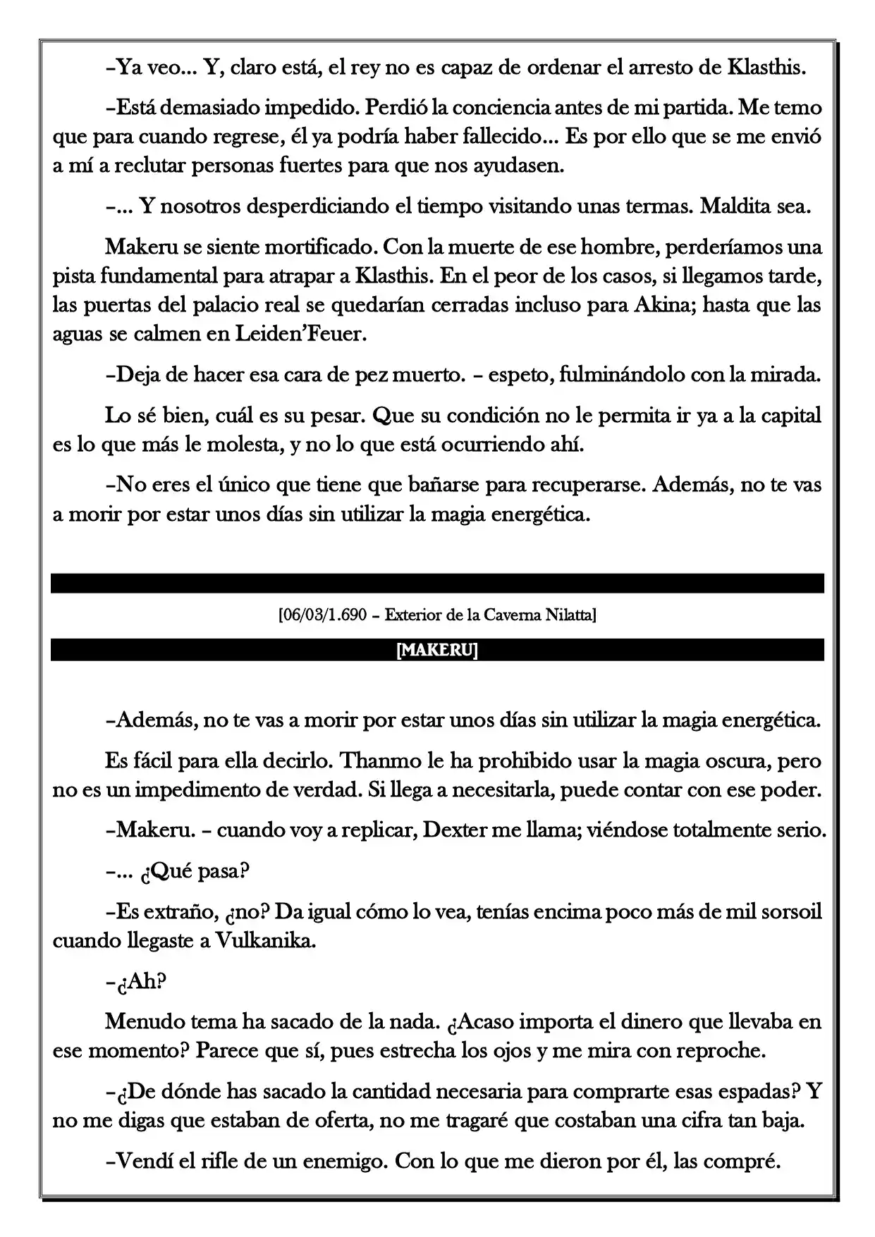Monochrome Cross - Remade (Novela) - Capítulo 238 - Página 4 - LectorTMOo