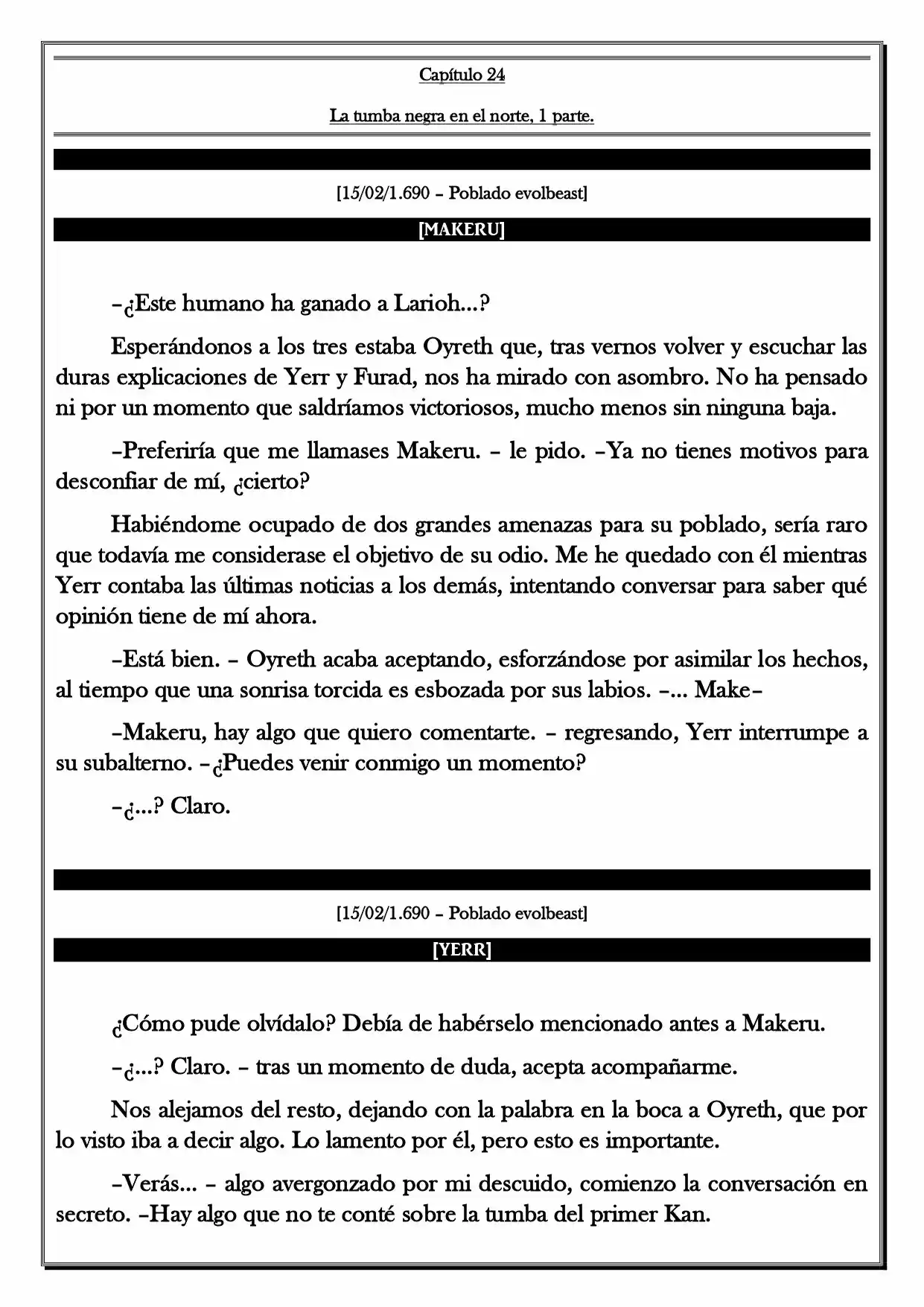 Monochrome Cross - Remade (Novela) - Capítulo 24 - Página 2 - LectorTMOo