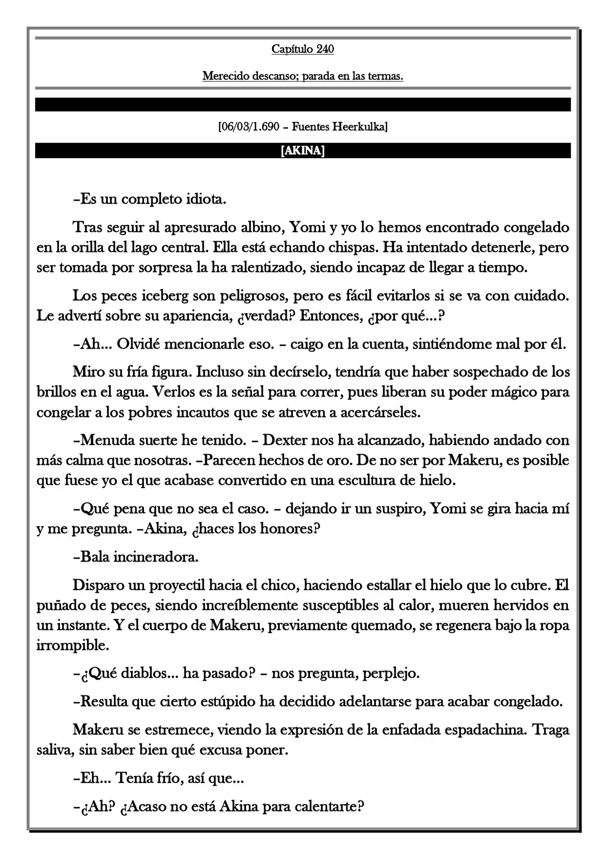 Monochrome Cross - Remade (Novela) - Capítulo 240 - Página 2 - LectorTMOo