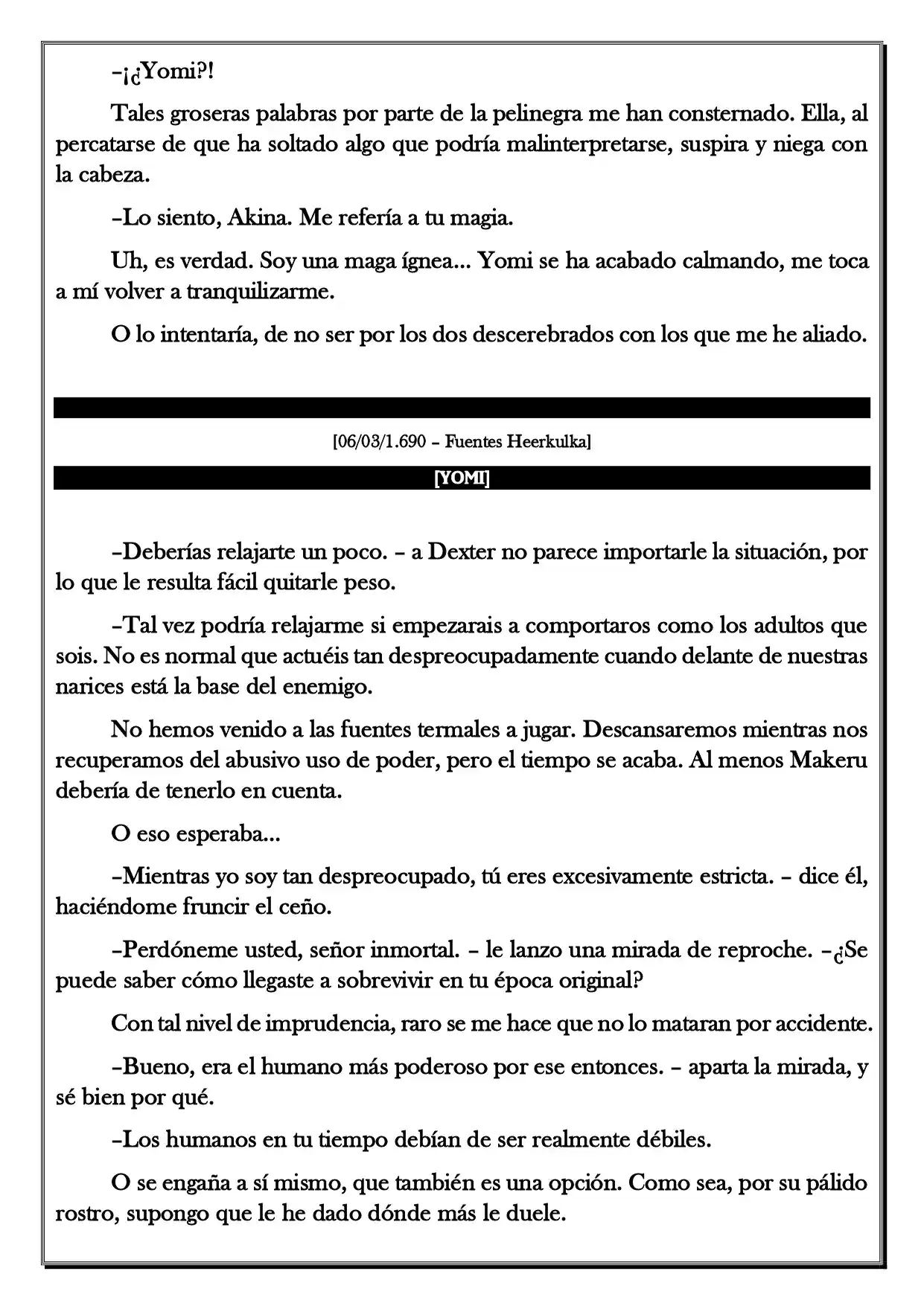Monochrome Cross - Remade (Novela) - Capítulo 240 - Página 3 - LectorTMOo