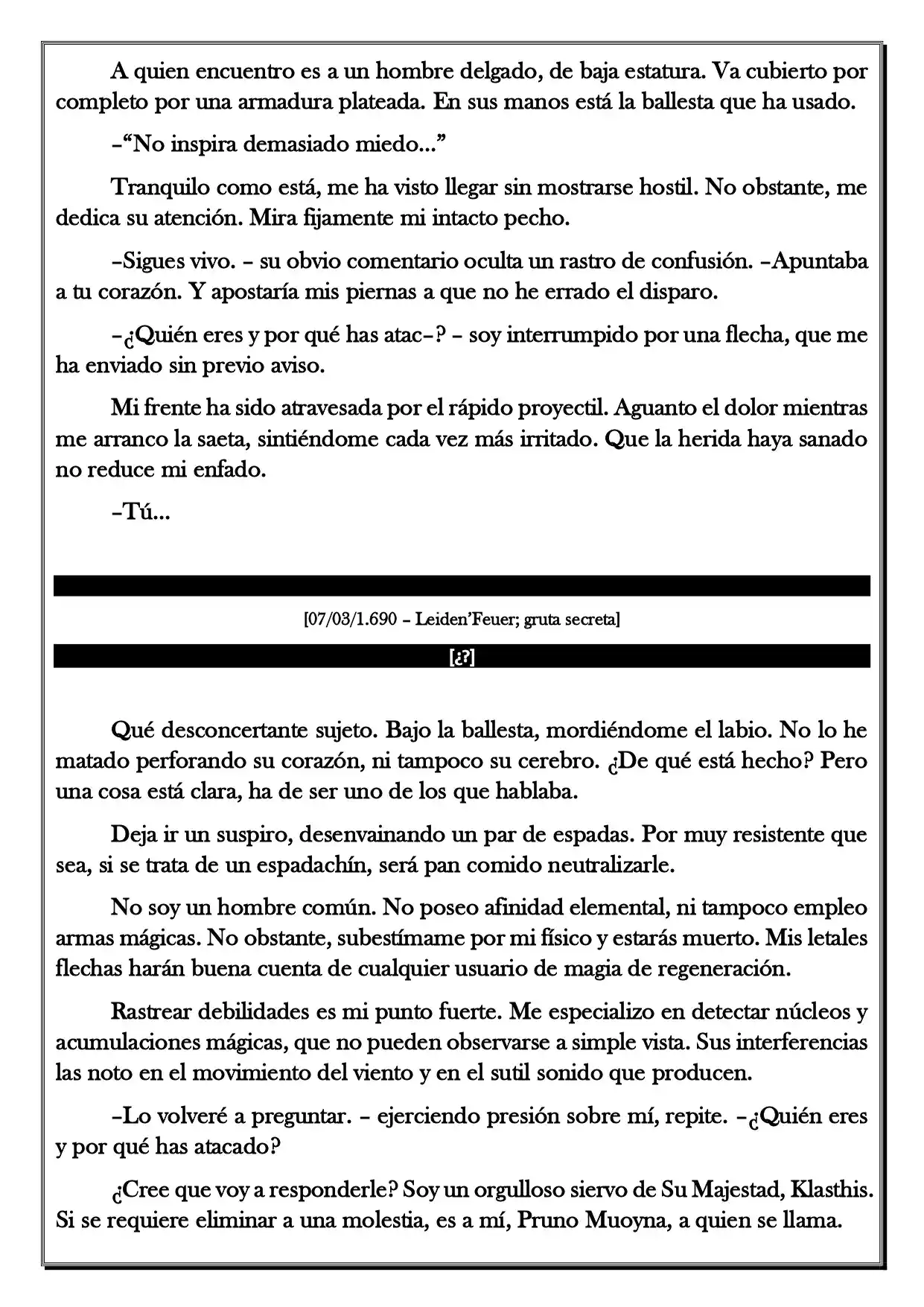 Monochrome Cross - Remade (Novela) - Capítulo 241.50 - Página 3 - LectorTMOo