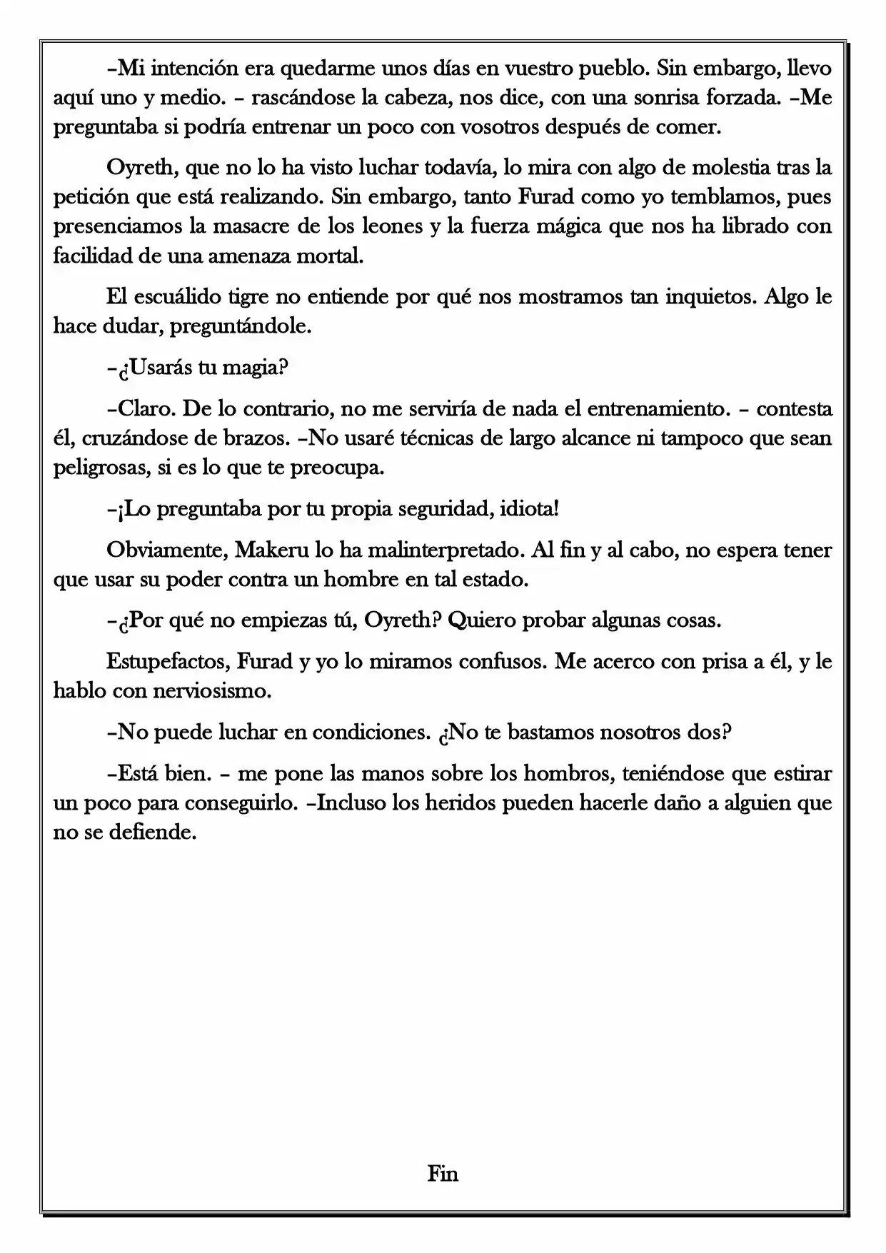 Monochrome Cross - Remade (Novela) - Capítulo 25 - Página 6 - LectorTMOo
