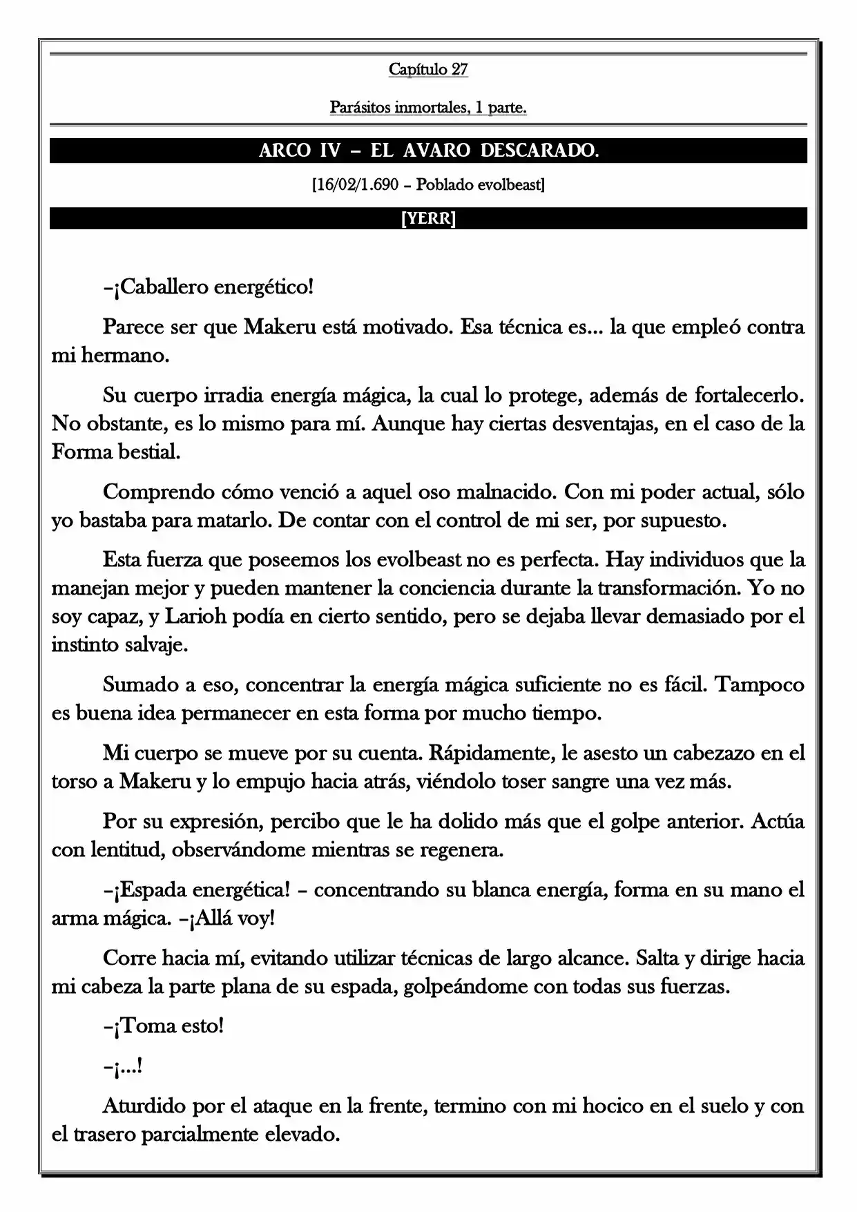 Monochrome Cross - Remade (Novela) - Capítulo 27 - Página 2 - LectorTMOo