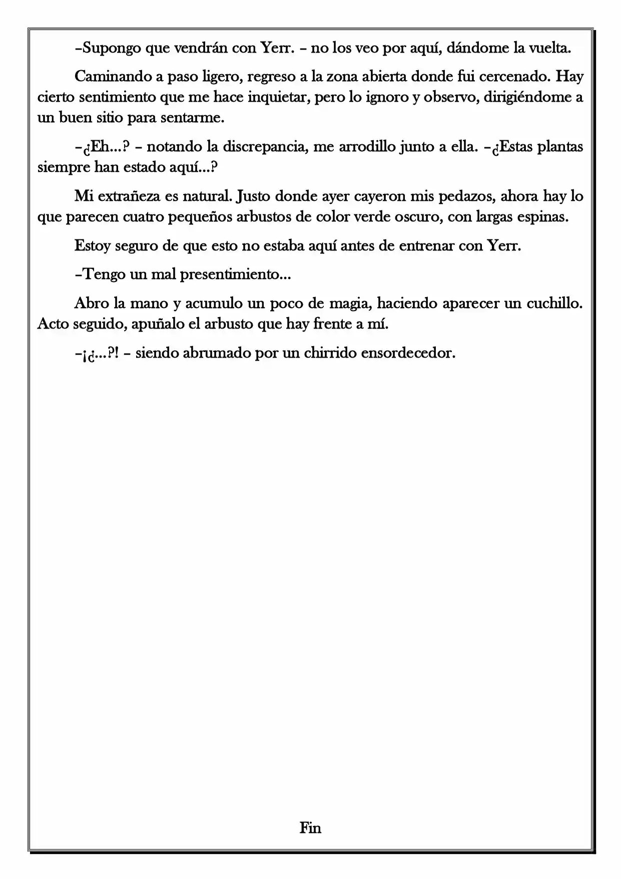 Monochrome Cross - Remade (Novela) - Capítulo 27 - Página 6 - LectorTMOo