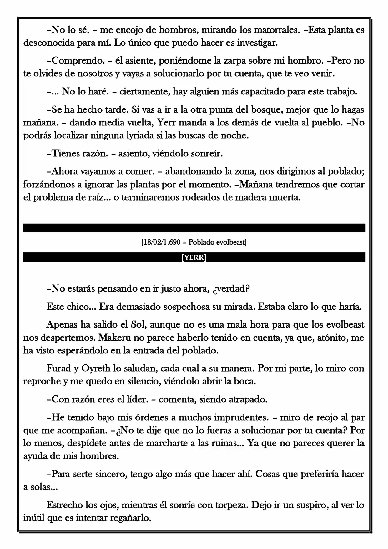 Monochrome Cross - Remade (Novela) - Capítulo 28 - Página 4 - LectorTMOo