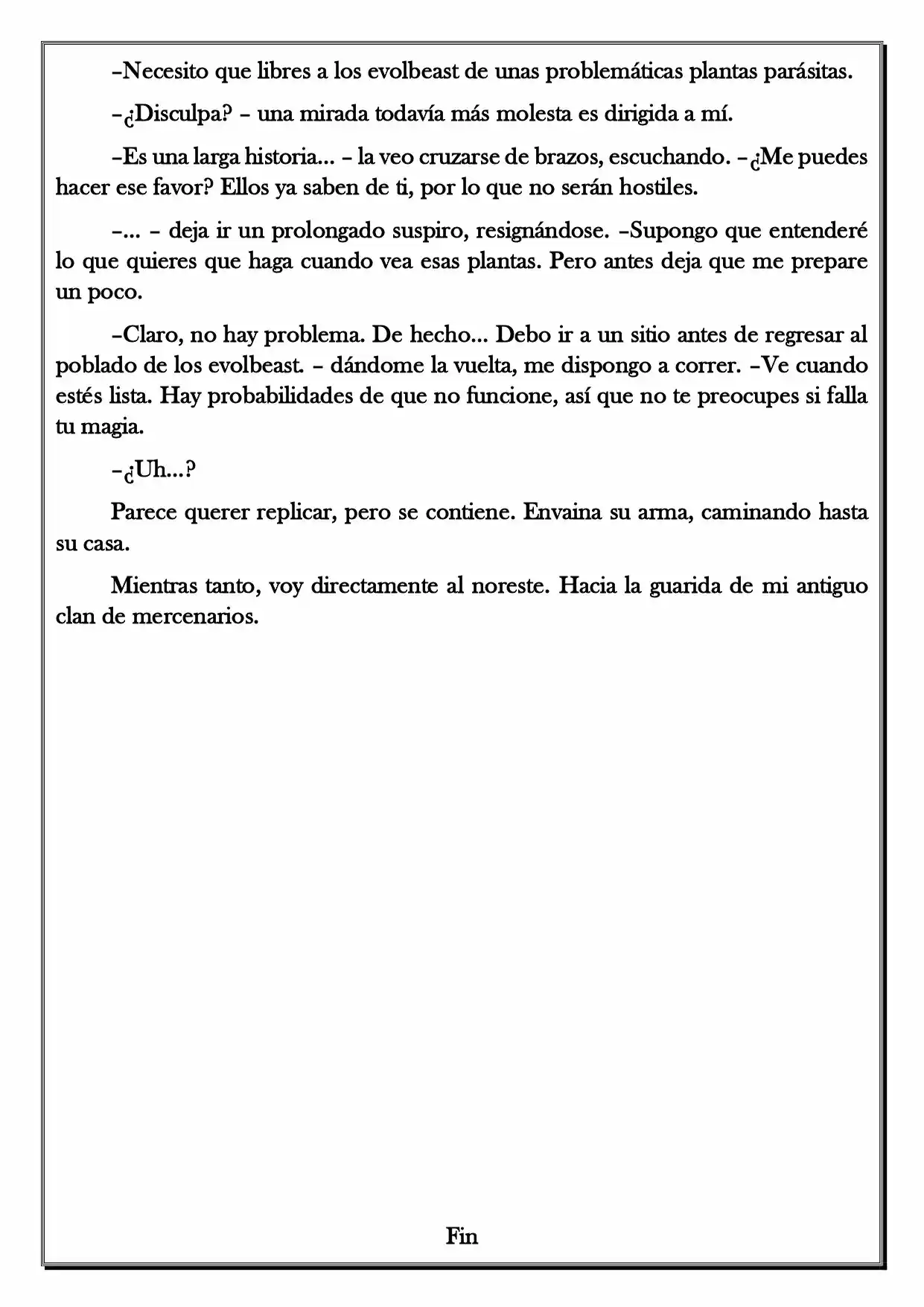Monochrome Cross - Remade (Novela) - Capítulo 28 - Página 6 - LectorTMOo