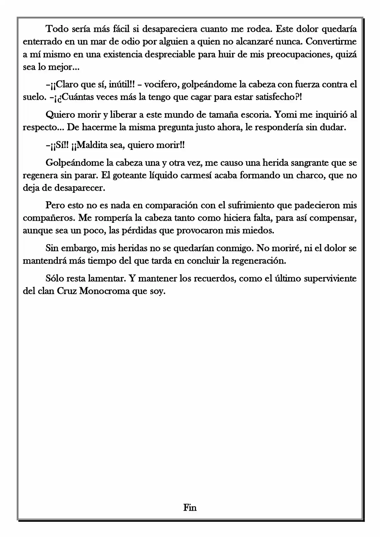 Monochrome Cross - Remade (Novela) - Capítulo 29.51 - Página 3 - LectorTMOo
