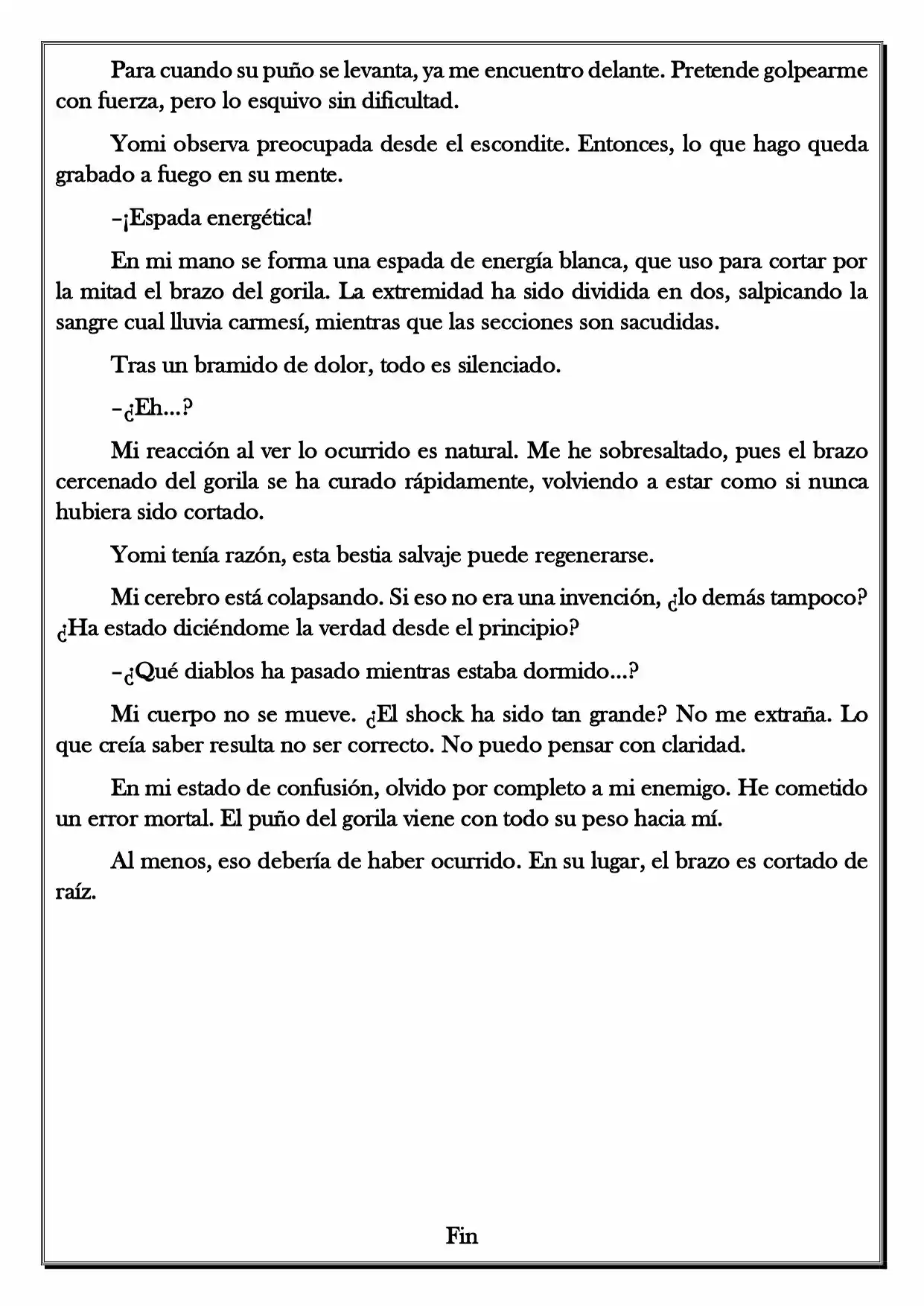 Monochrome Cross - Remade (Novela) - Capítulo 3 - Página 6 - LectorTMOo
